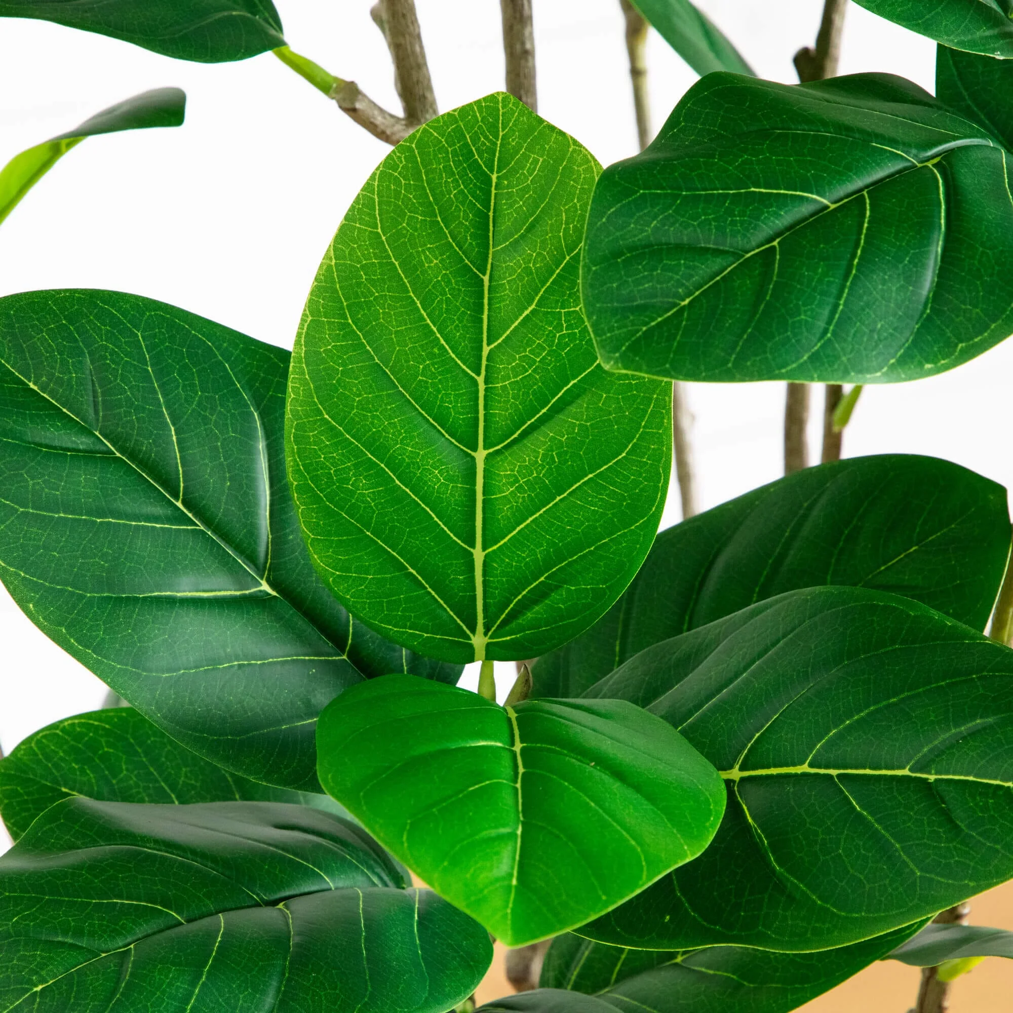 7' Artificial Minimalist Audrey Ficus Tree - Image 2