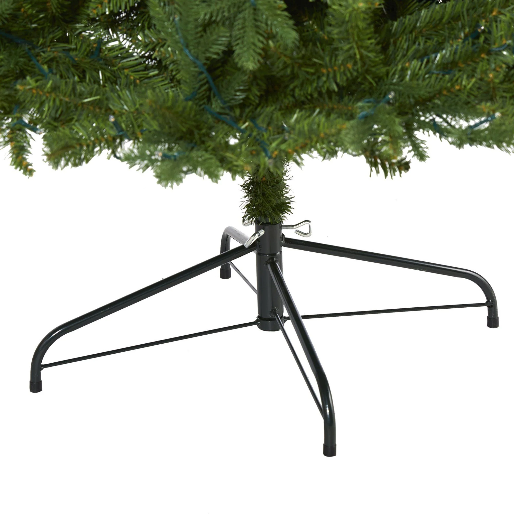 7' New Hampshire Fir Artificial Christmas Tree with 450 Clear LED Lights - Image 4