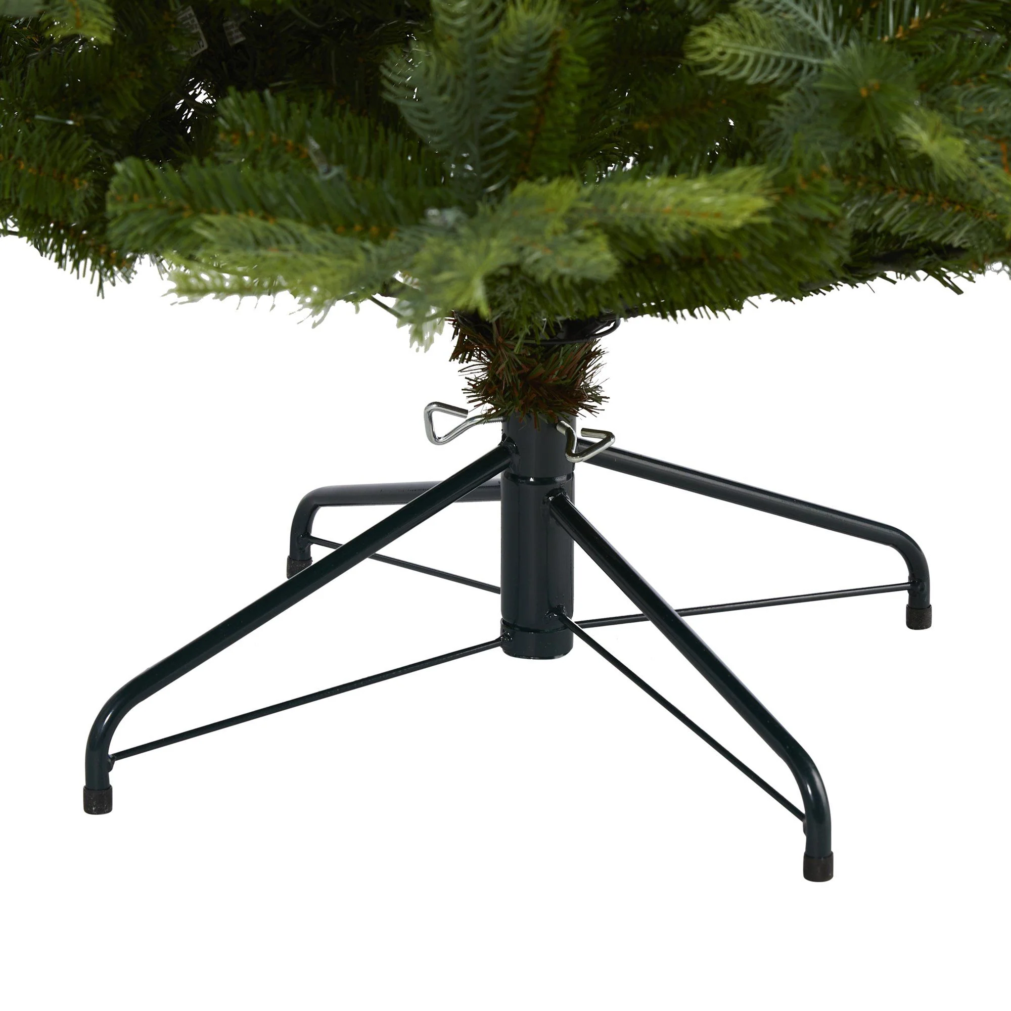 7’ North Carolina Spruce Artificial Christmas Tree with 450 Clear Lights and 931 Bendable Branches - Image 4