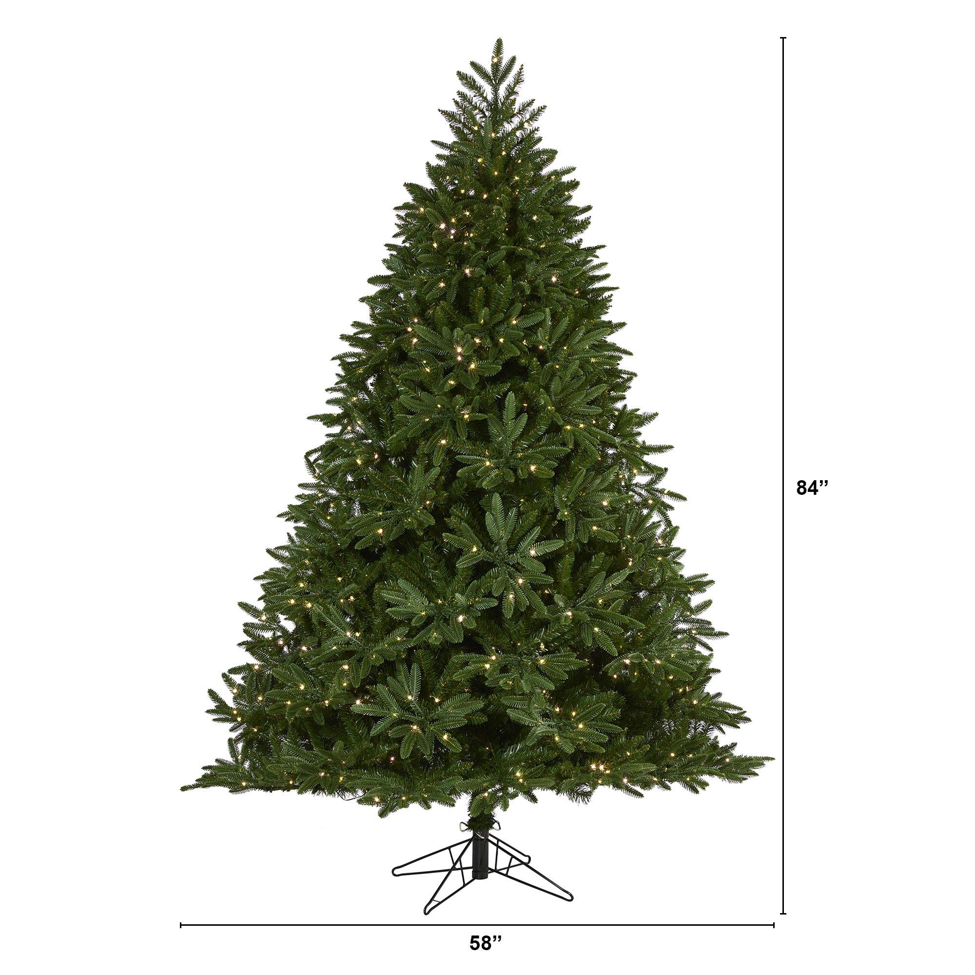 7' Oregon Spruce Artificial Christmas Tree - Image 2