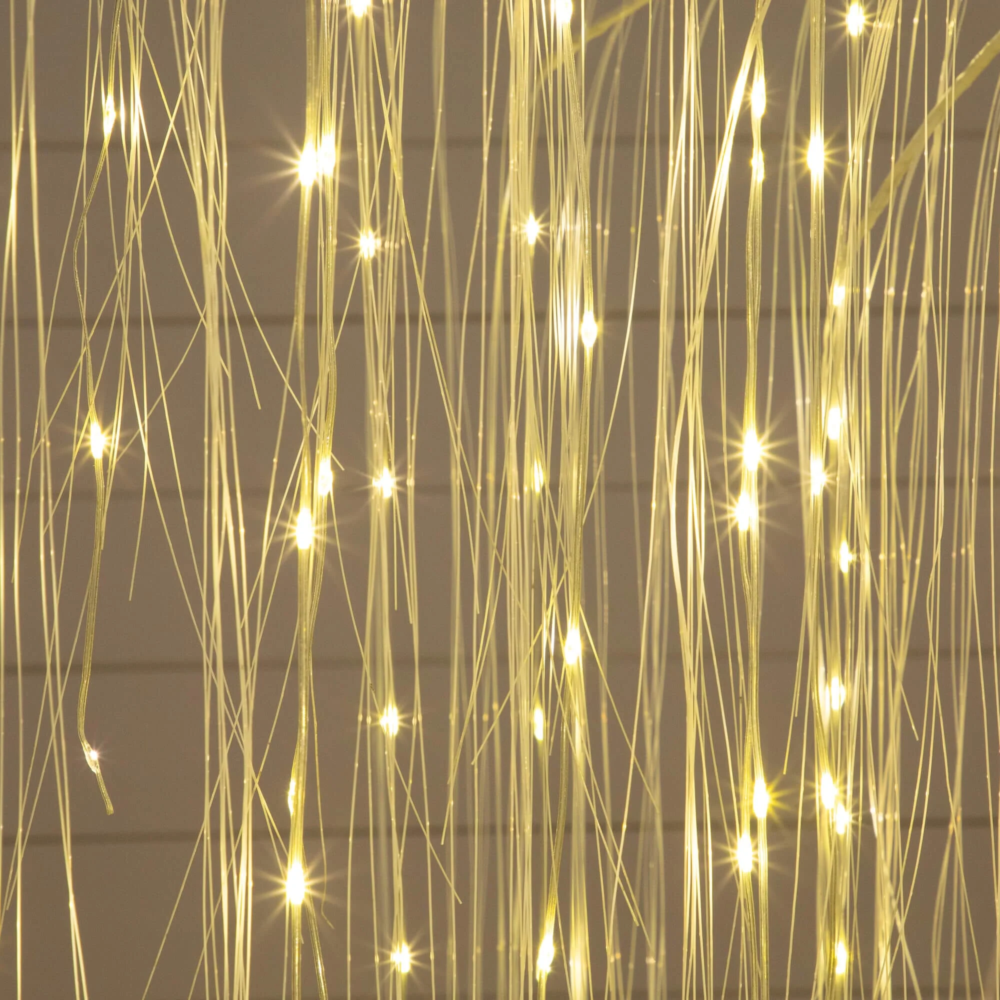 7' Pre-Lit Artificial White Willow Christmas Tree with 400 Cool White LED Light - Image 4