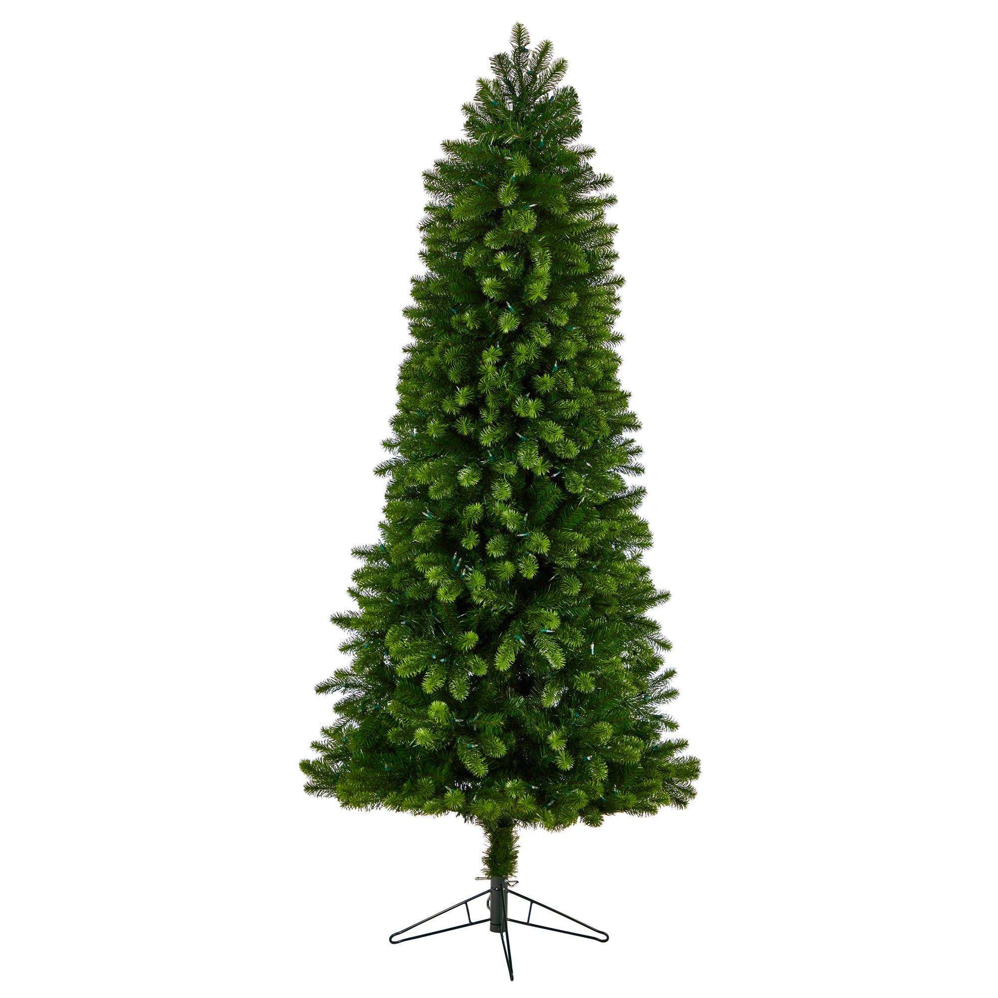 7’ Slim Virginia Spruce Artificial Christmas Tree - Image 3