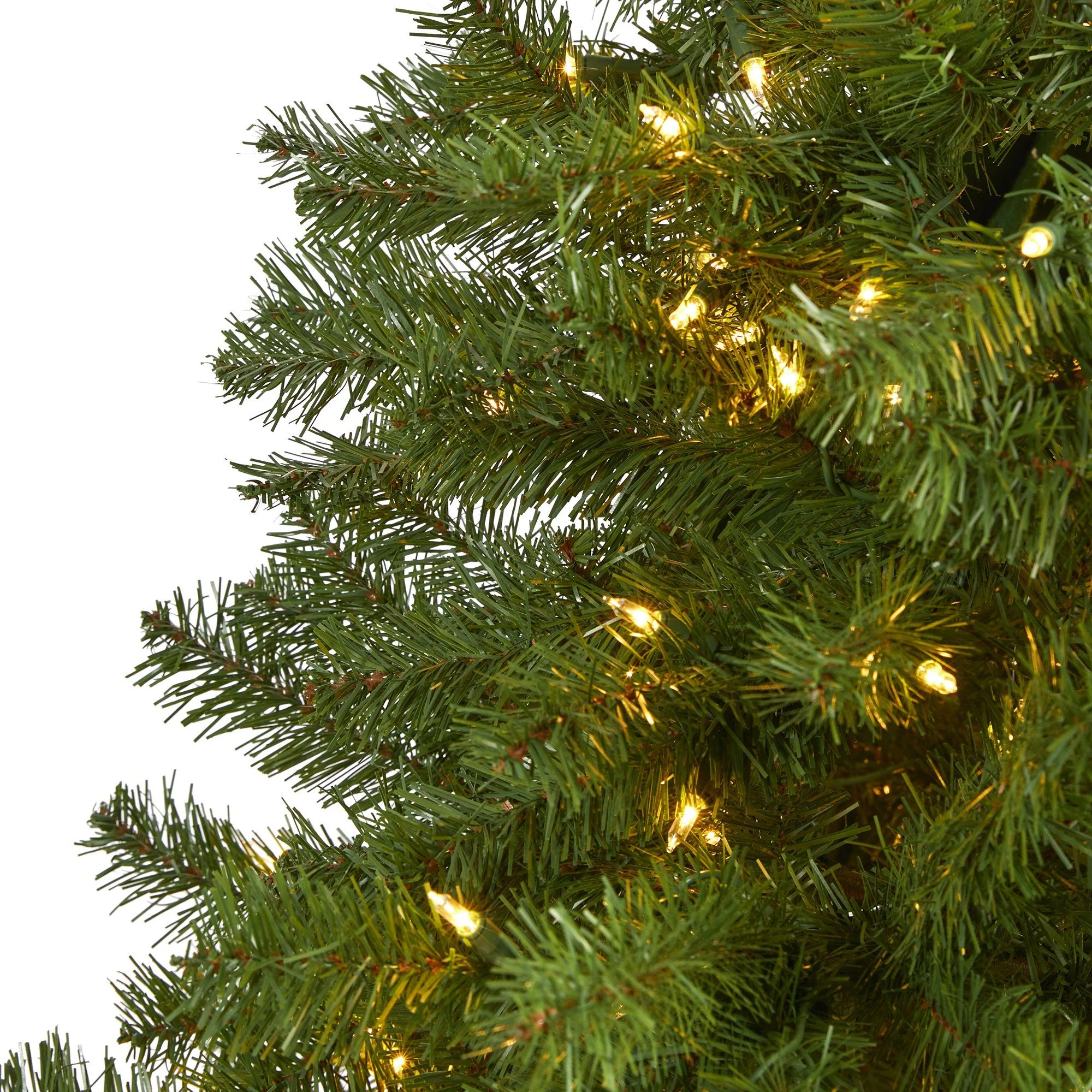 7' Springfield Artificial Christmas Tree with 400 Warm Clear Lights and 916 Bendable Branches - Image 3