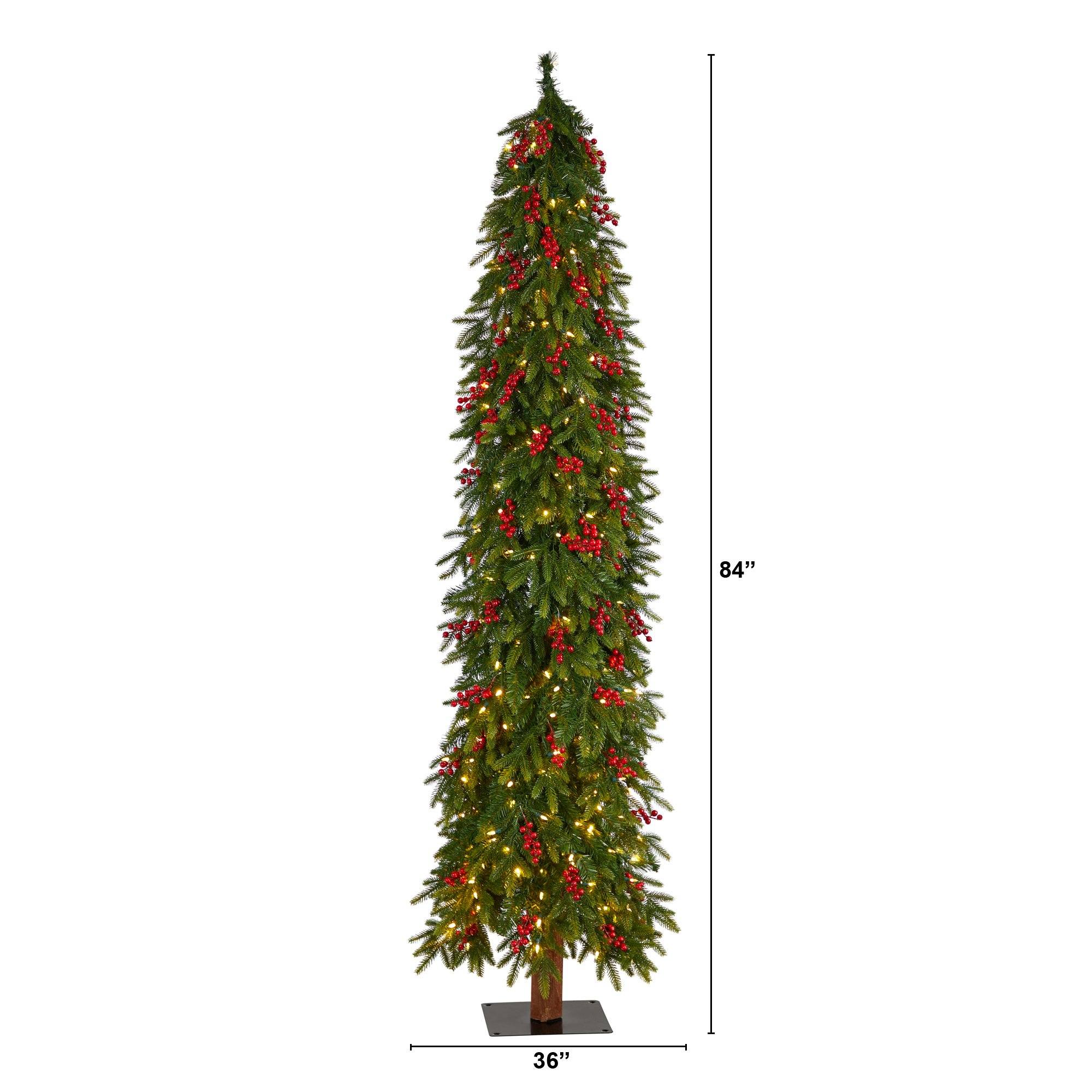 7' Victoria Fir Artificial Christmas Tree - Image 2