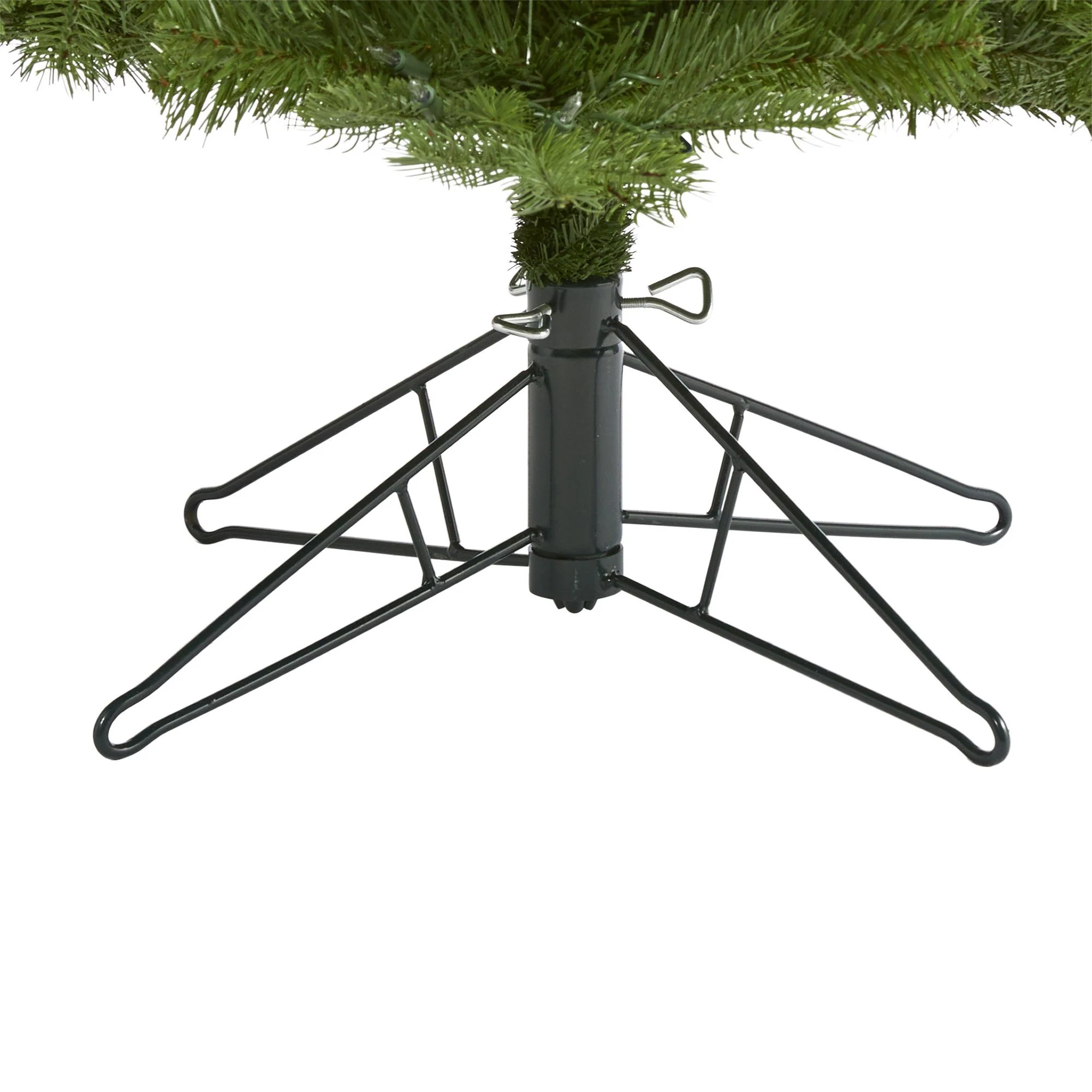 7' Vienna Fir Artificial Christmas Tree with 450 Warm White Lights and 843 Bendable Branches - Image 5