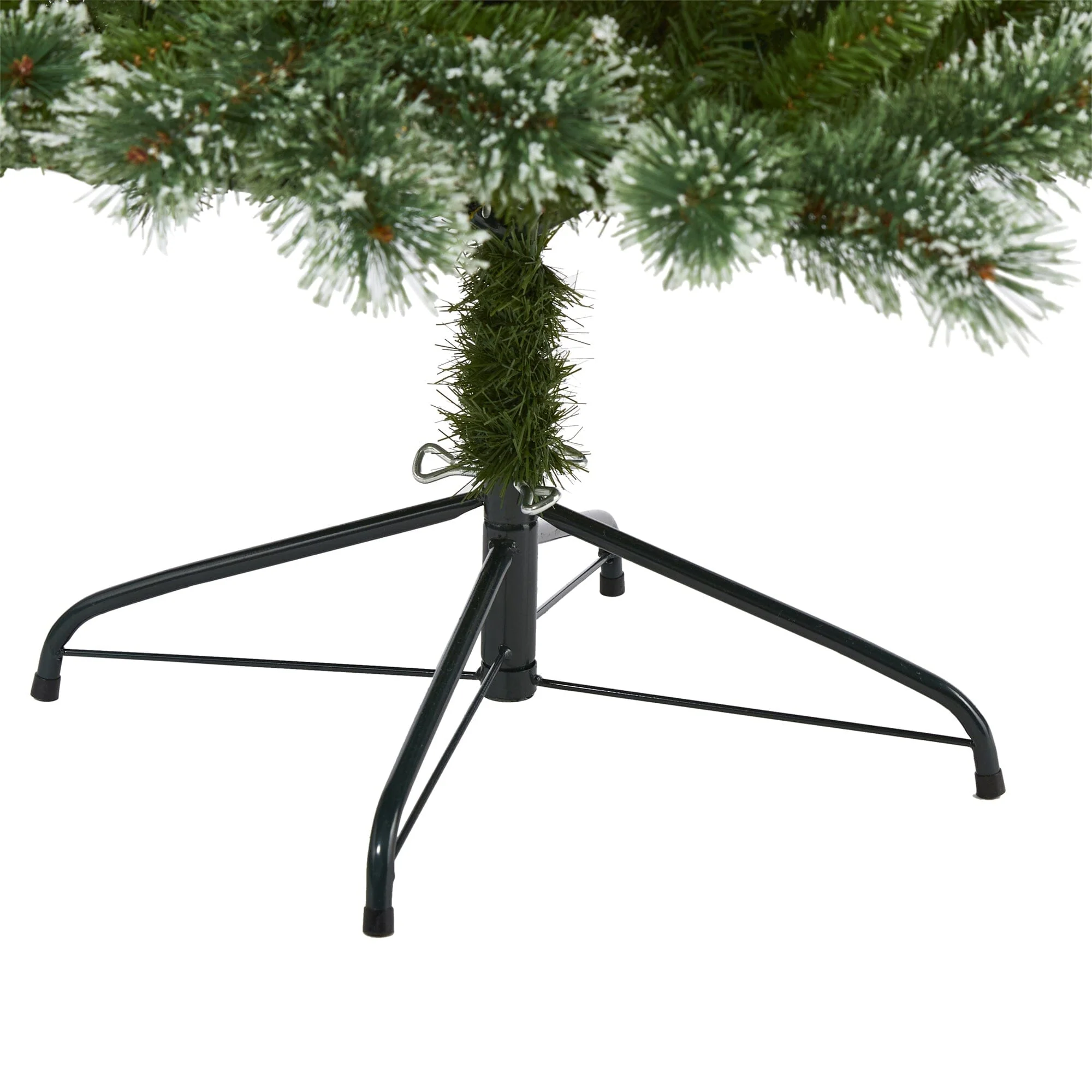 7’ Wisconsin Slim Snow Tip Pine Artificial Christmas Tree with 652 Bendable Branches - Image 4