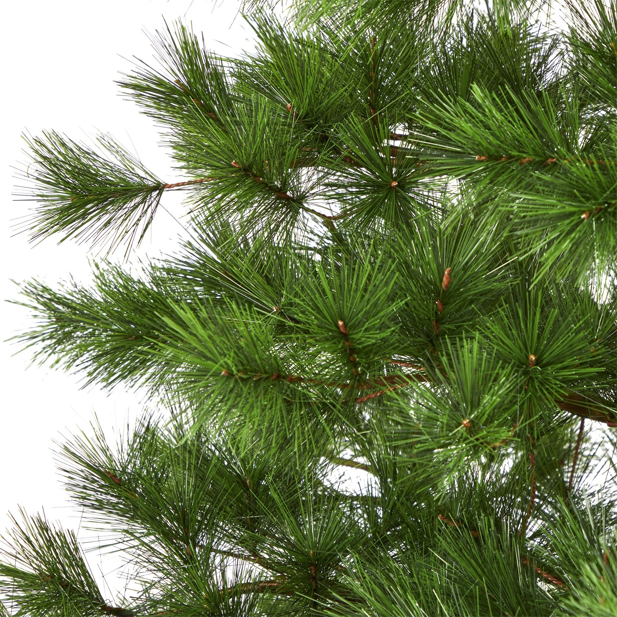 7’ Yukon Mixed Pine Artificial Christmas Tree with 1104 Bendable Branches - Image 3