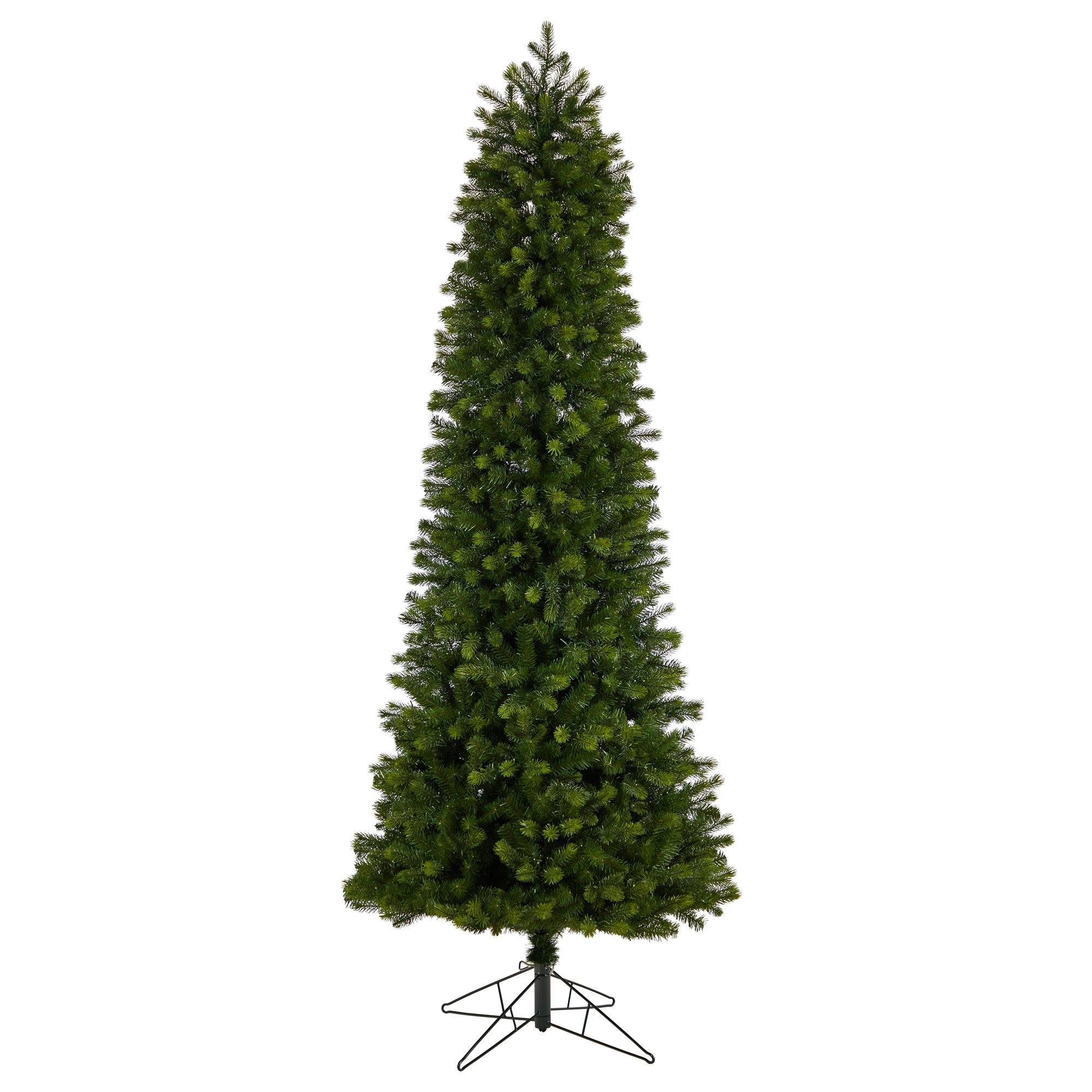 8.5' Slim Colorado Mountain Spruce Artificial Christmas Tree - Image 3