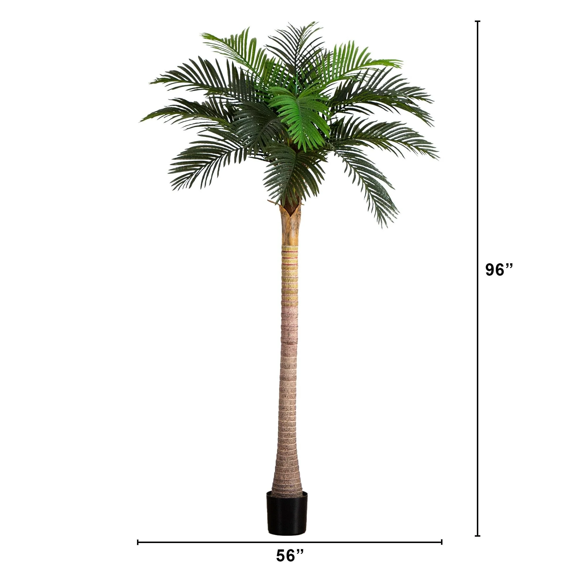 8' Artificial Coconut Palm Tree - Image 7