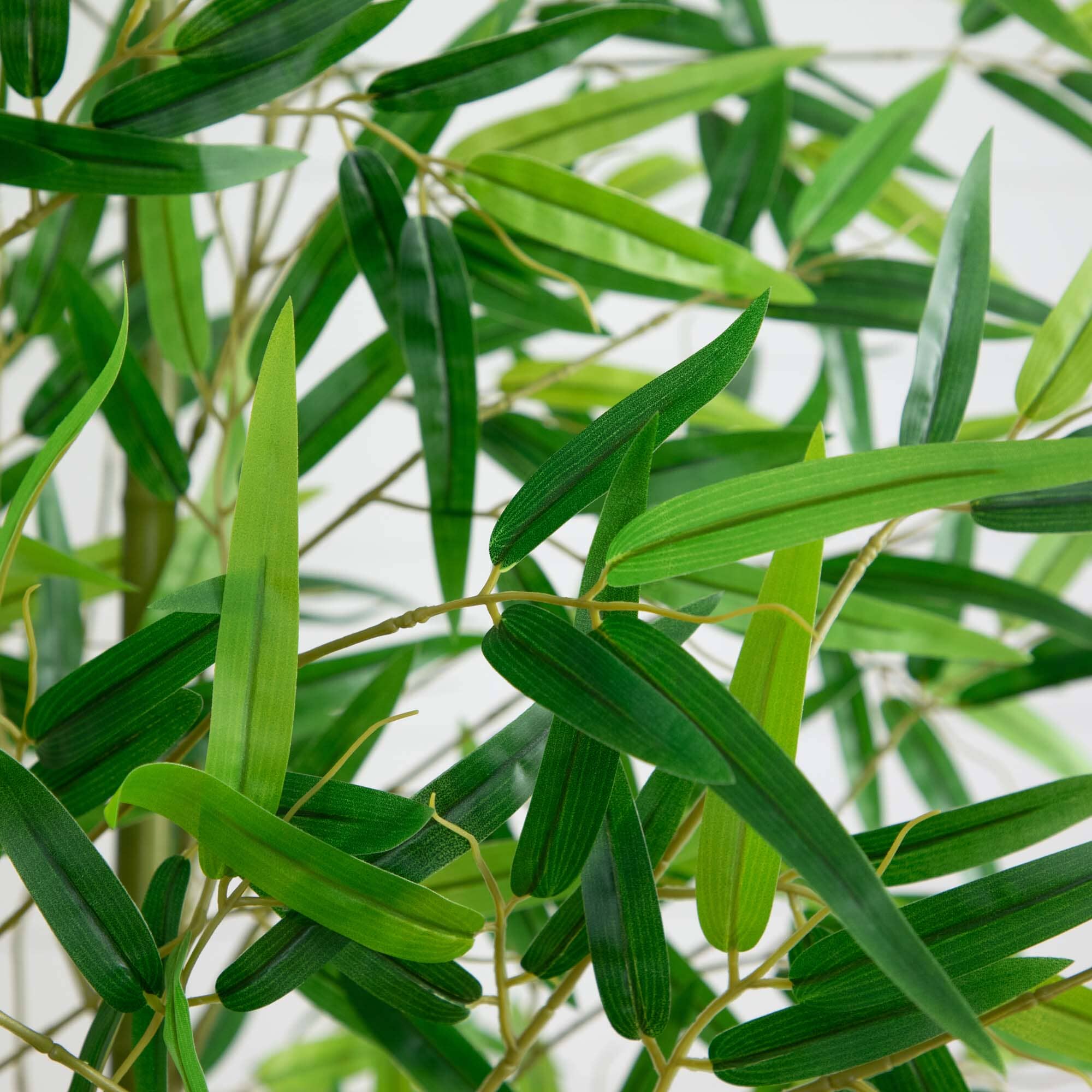 8’ Artificial Green Bamboo Tree - Image 2