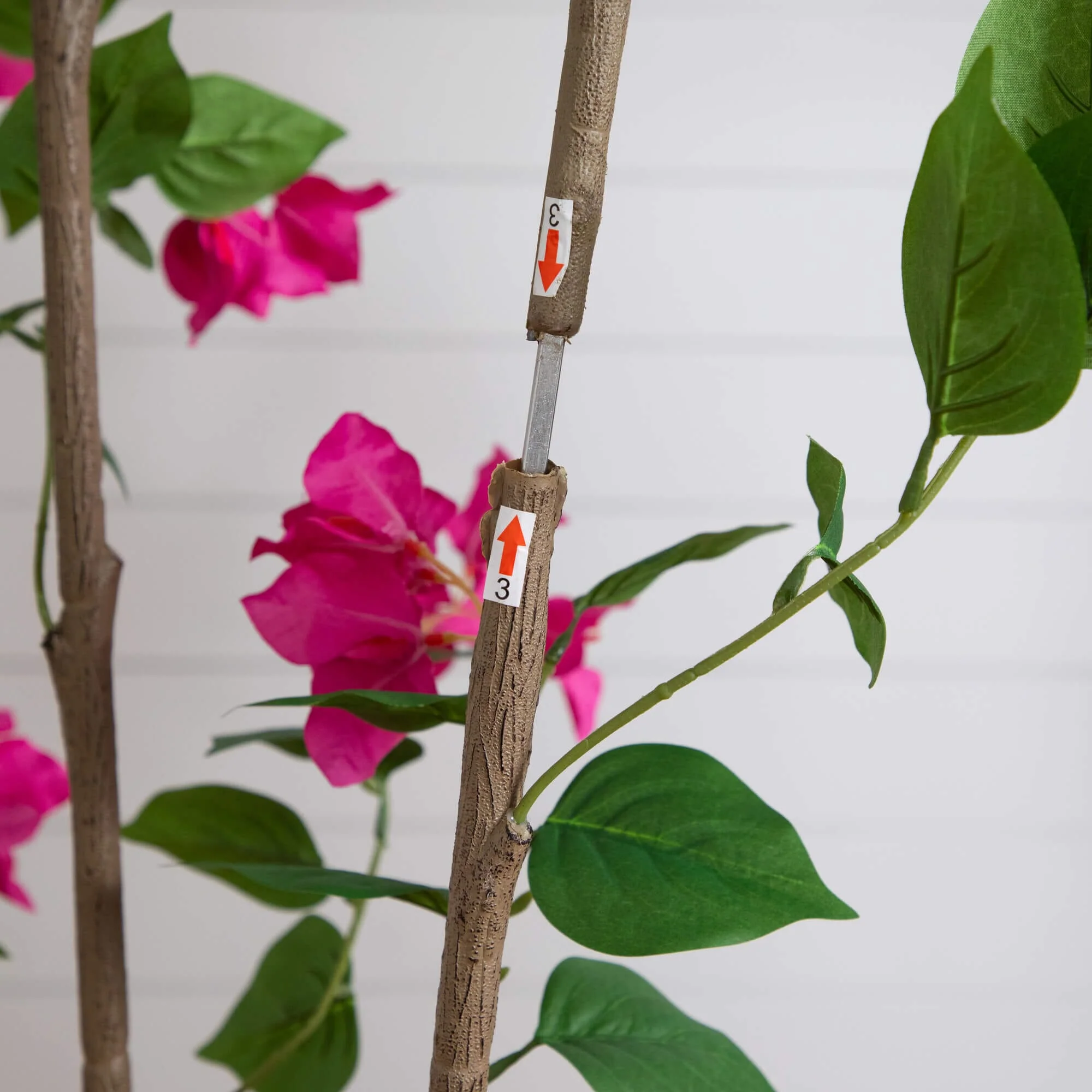 8’ Artificial Minimalist Bougainvillea Tree - Image 4