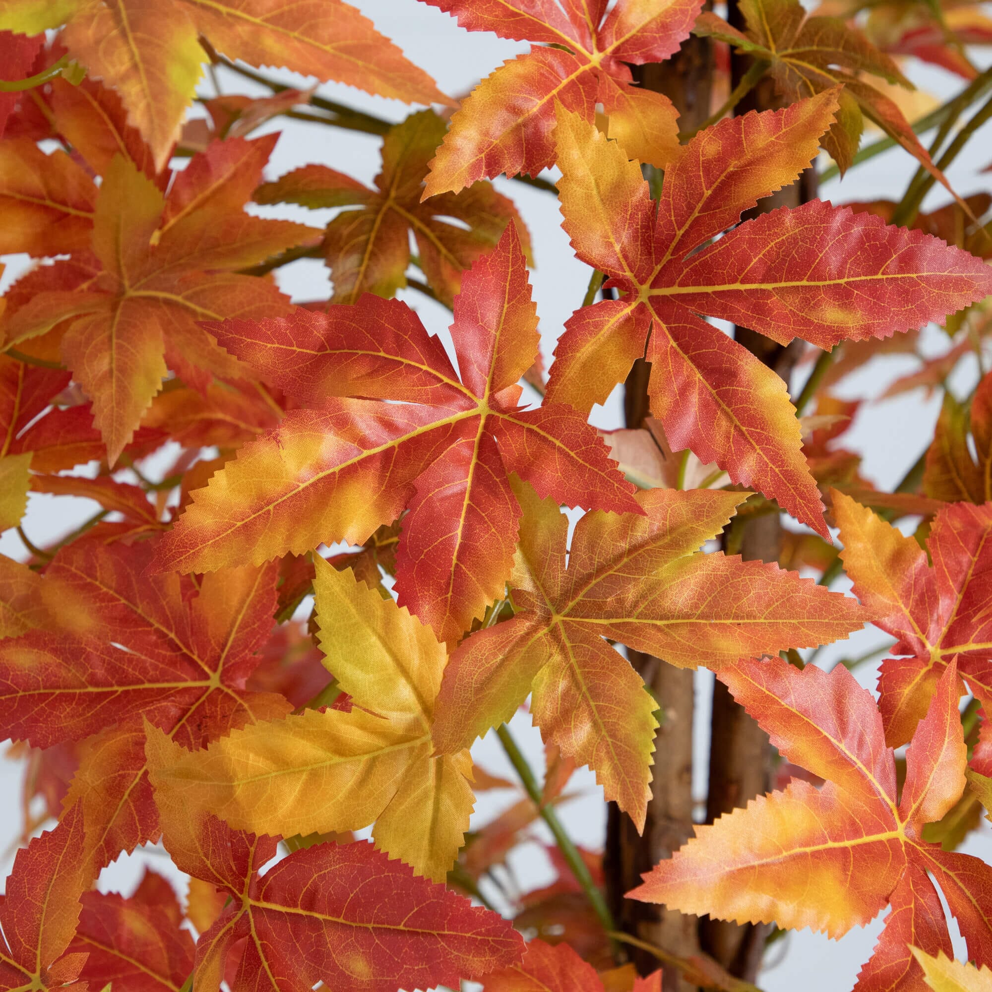 8' Autumn Deluxe Maple Artificial Fall Tree - Image 2