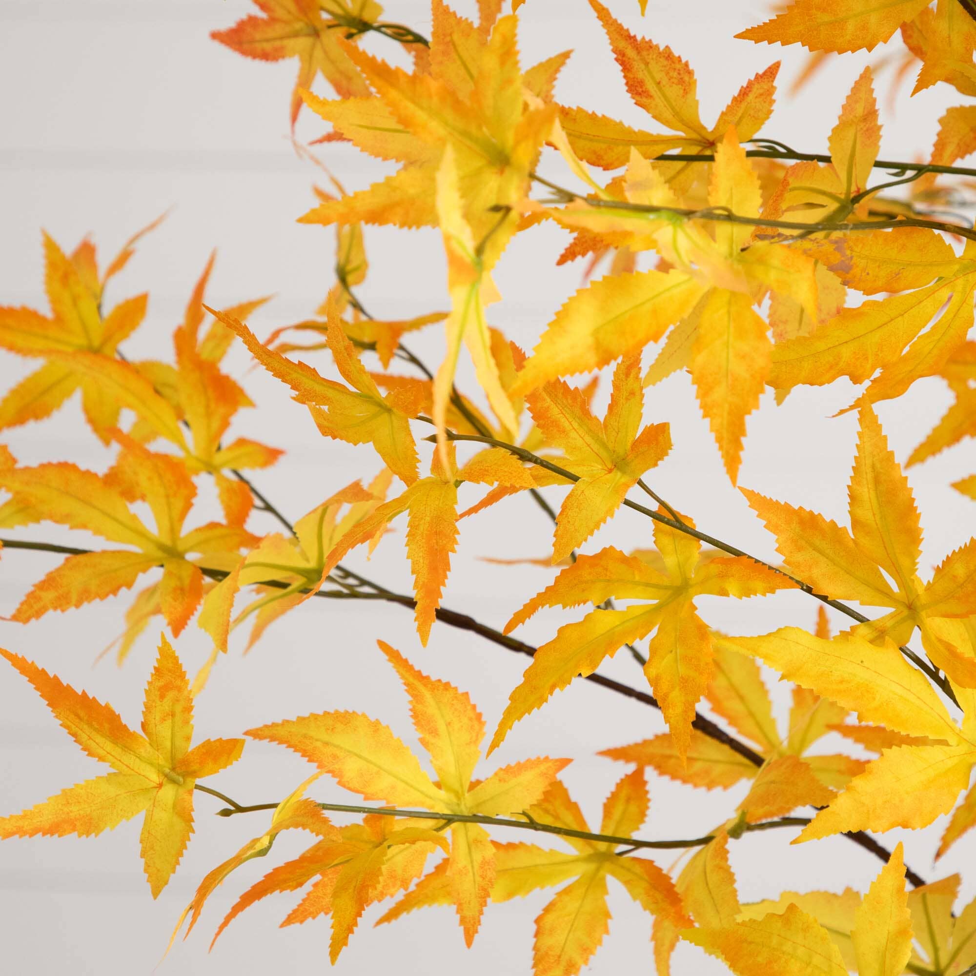 8’ Autumn Maple Artificial Fall Tree - Image 2