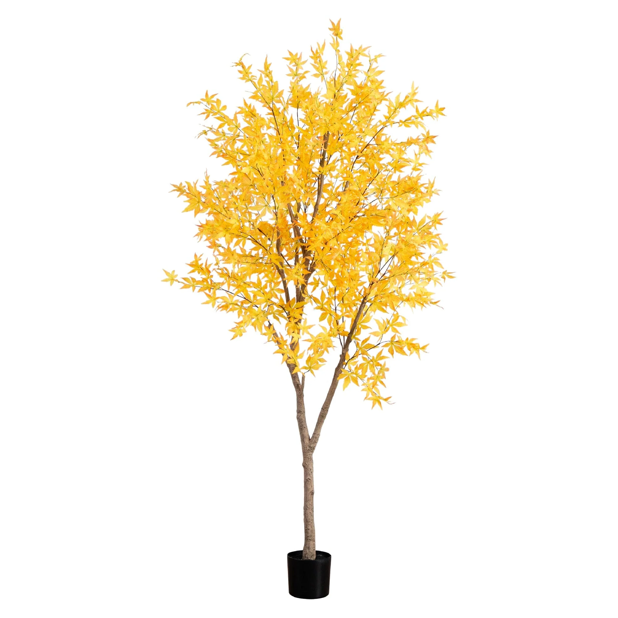 8’ Autumn Maple Artificial Fall Tree - Image 7