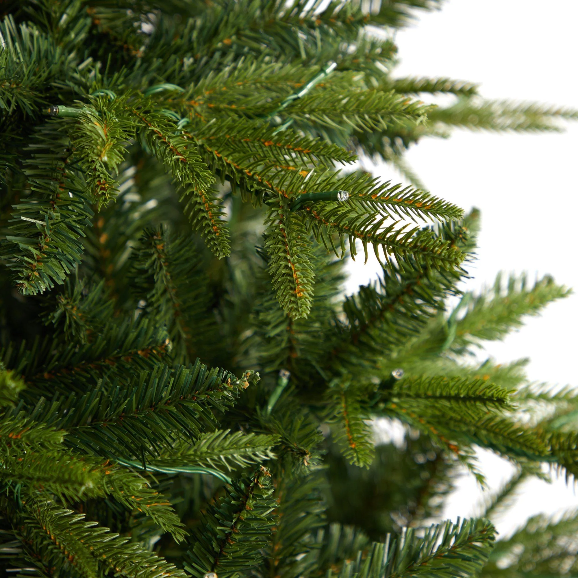 8’ Colorado Mountain Fir “Natural Look” Tree with 700 Multi LED Lights and 3560 Bendable Branches - Image 5