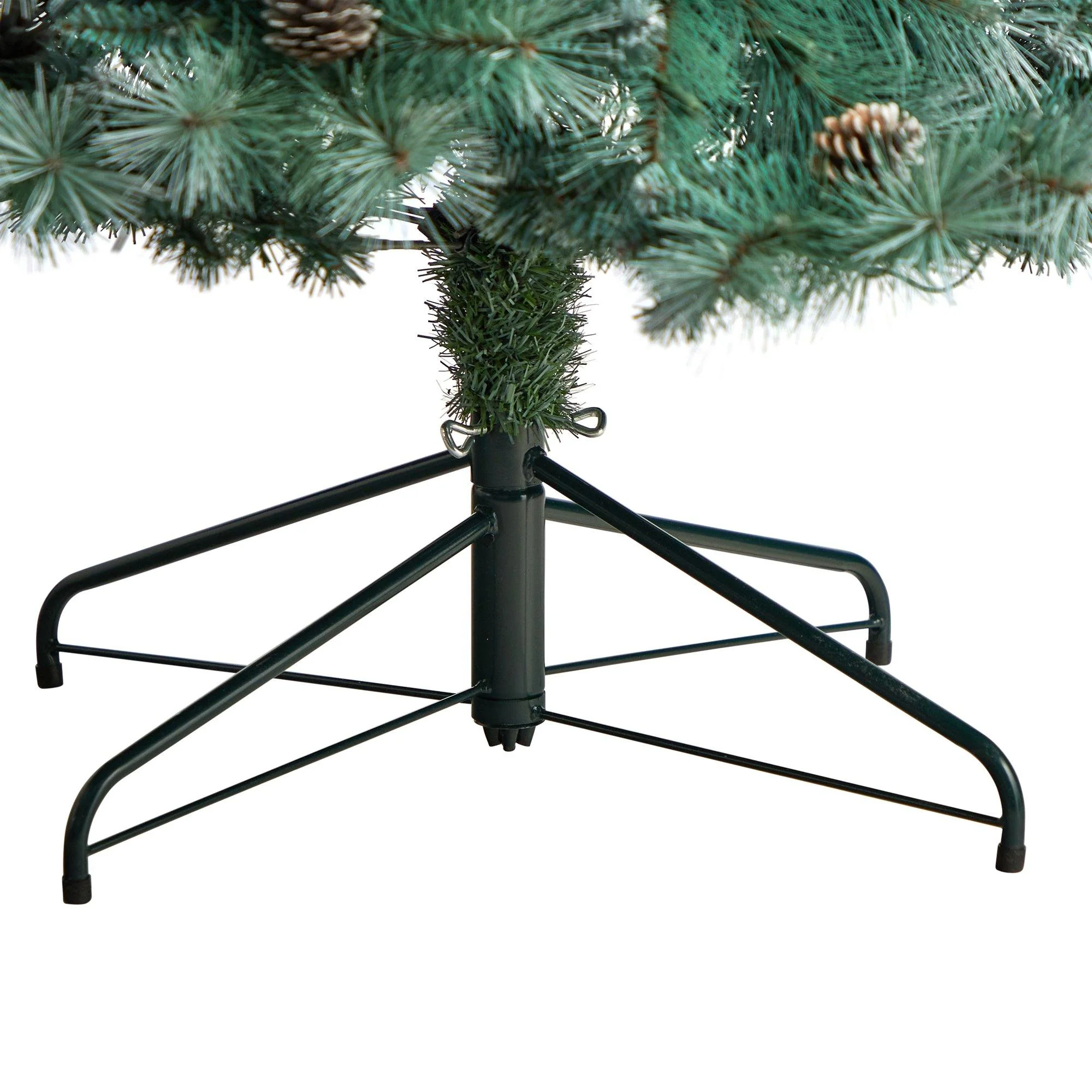 8’ Frosted Tip British Columbia Mountain Pine Artificial Christmas Tree - Image 6