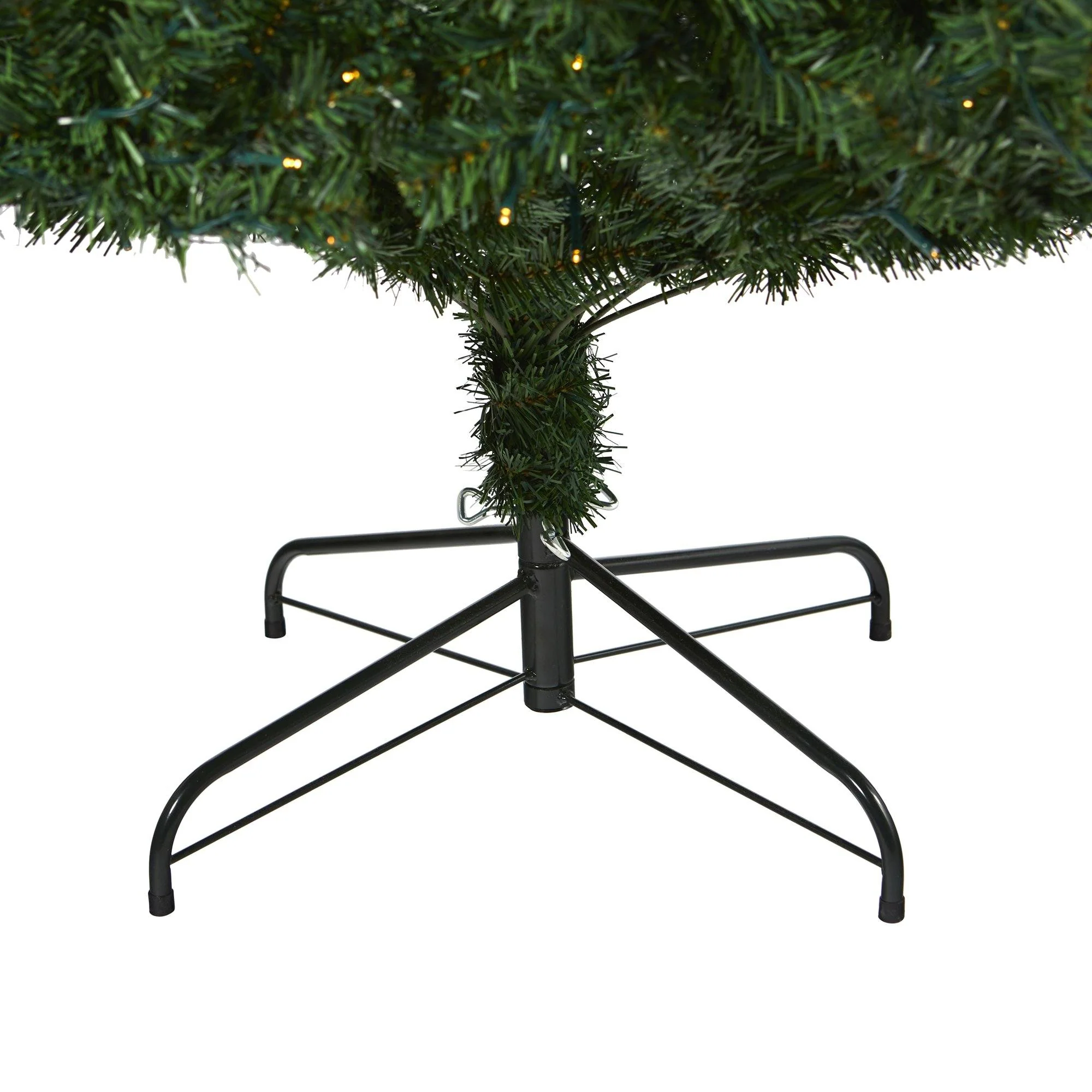 8' Northern Tip Artificial Christmas Tree with 450 Clear LED Lights - Image 4