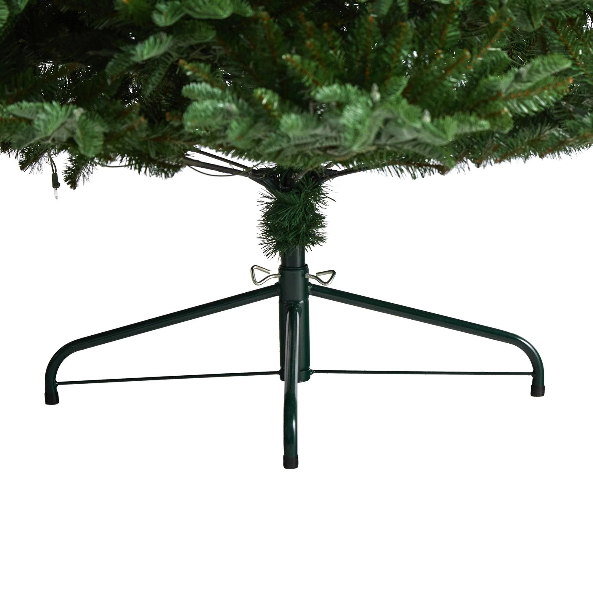8’ South Carolina Spruce Christmas Tree with 700 White Warm Lights and 3412 Bendable Branches - Image 6