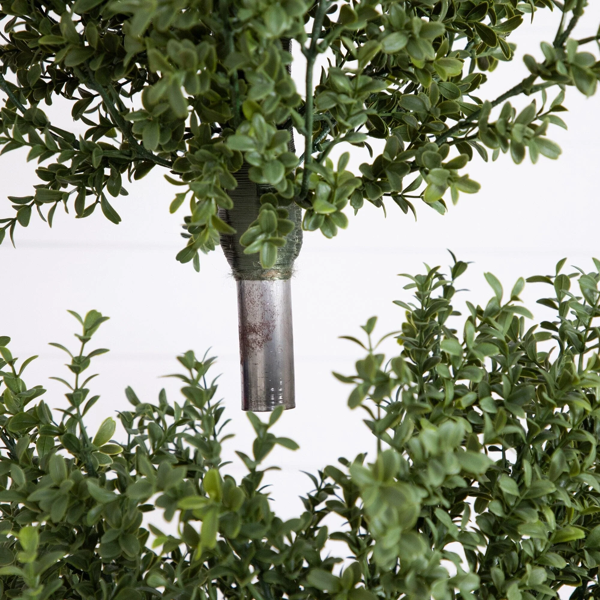 8’ UV Resistant Artificial Boxwood Topiary Tree (Indoor/Outdoor) - Image 4