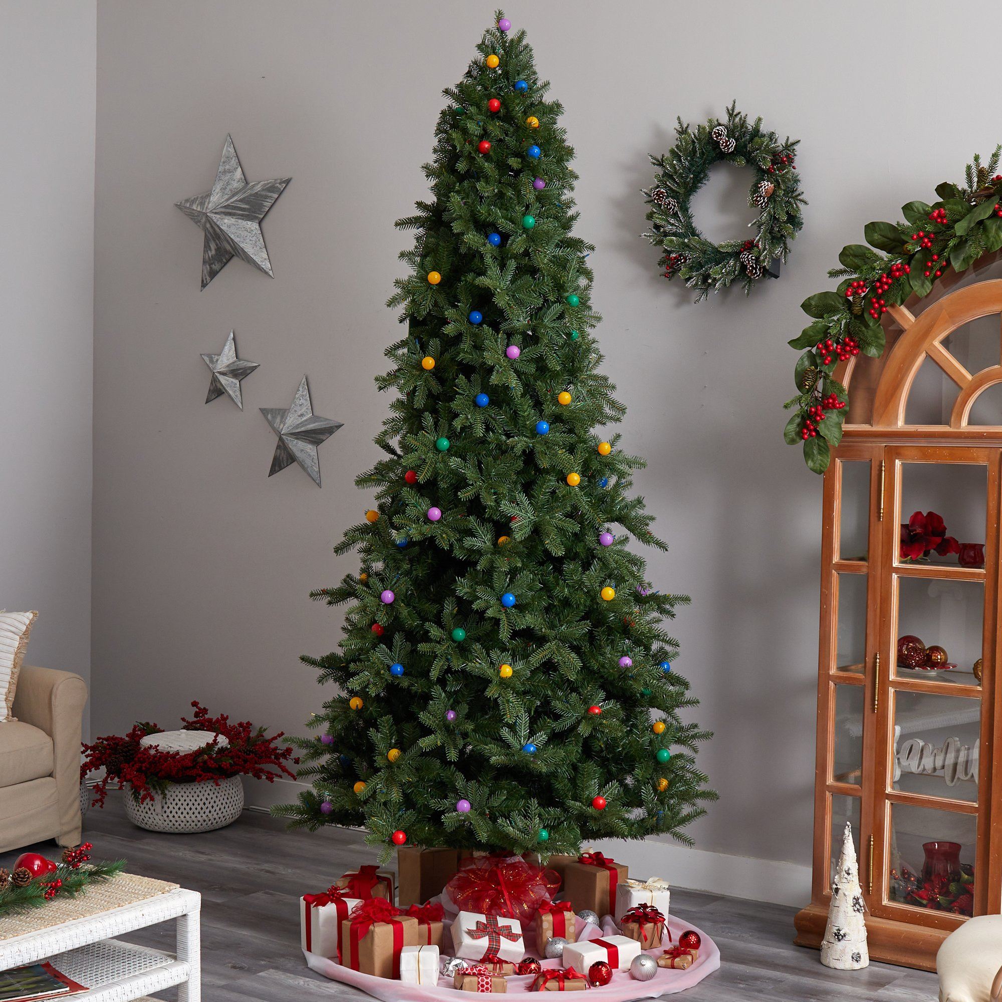 9.5' Montana Mountain Fir Artificial Christmas Tree - Image 8