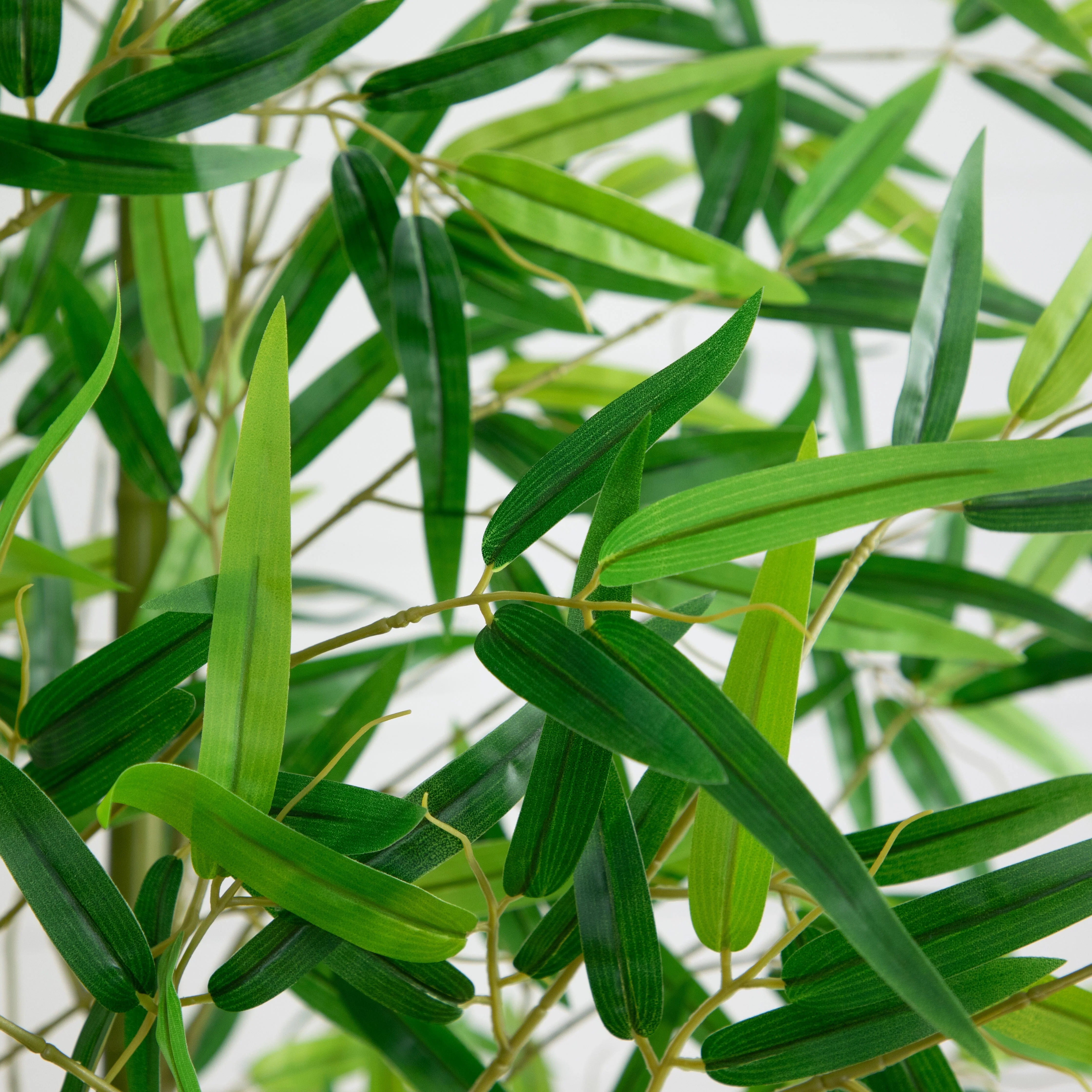 9’ Artificial Green Bamboo Tree - Image 2