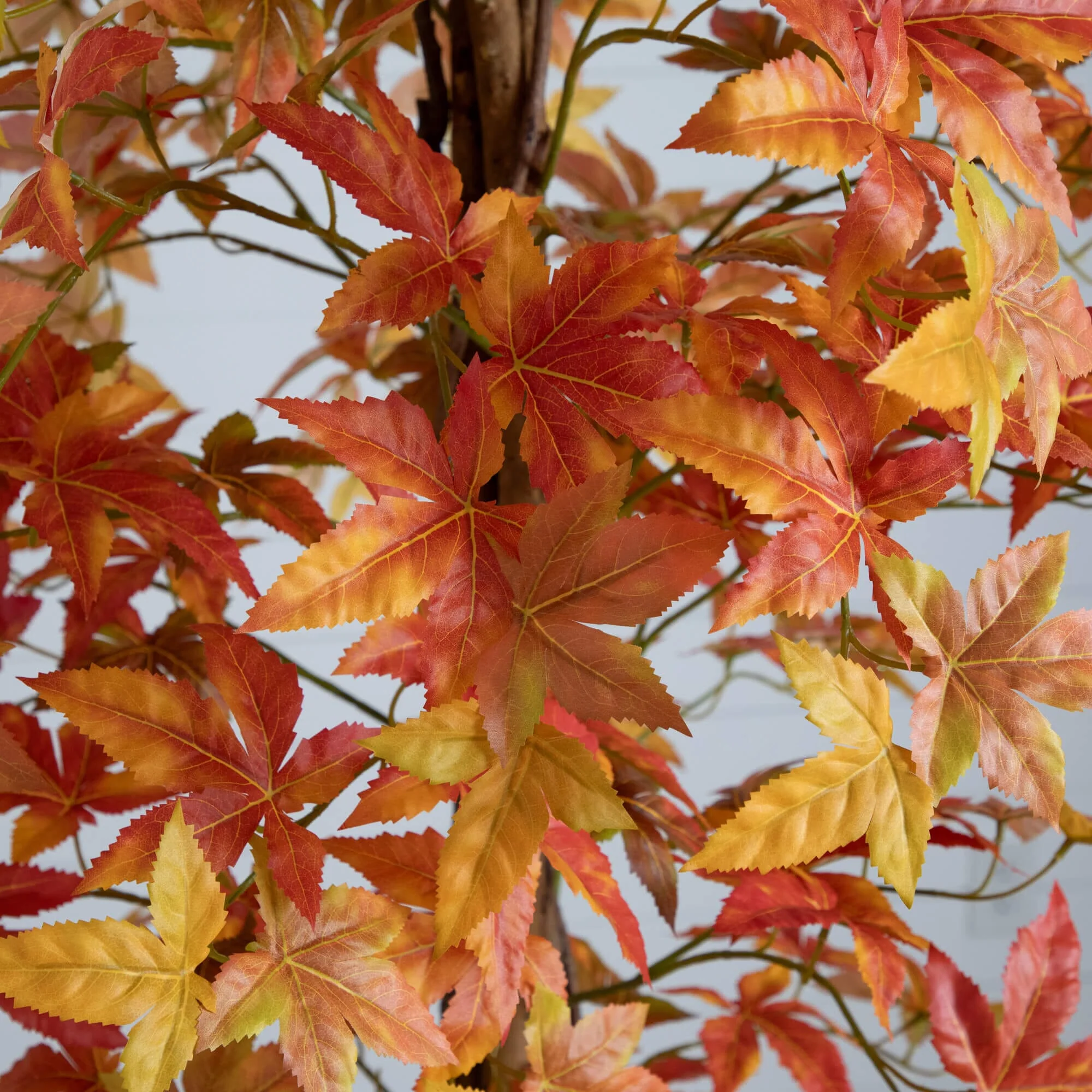 9' Autumn Deluxe Maple Artificial Fall Tree - Image 2