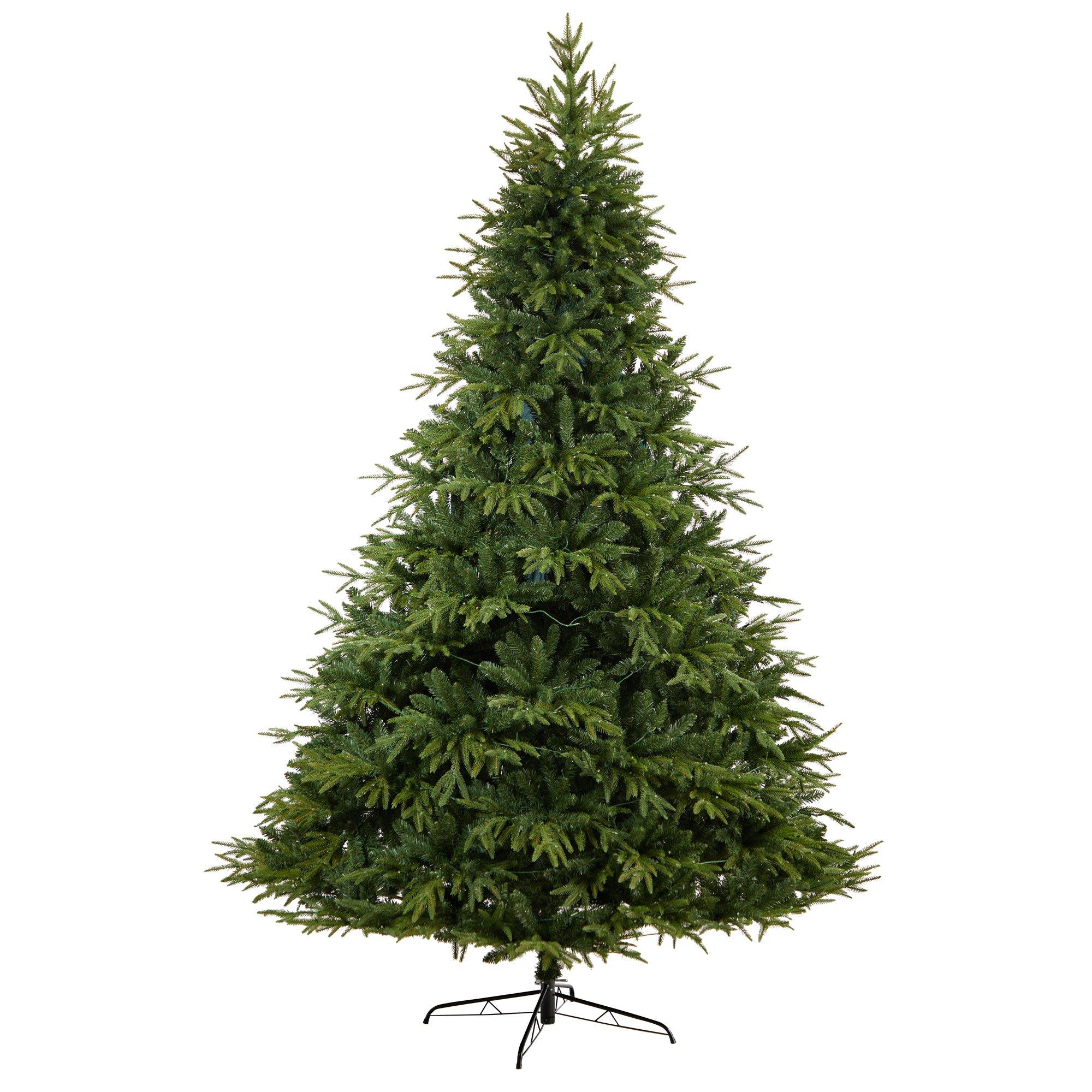9’ Colorado Mountain Fir “Natural Look” Tree with 900 Multi LED Lights and 4600 Bendable Branches - Image 3