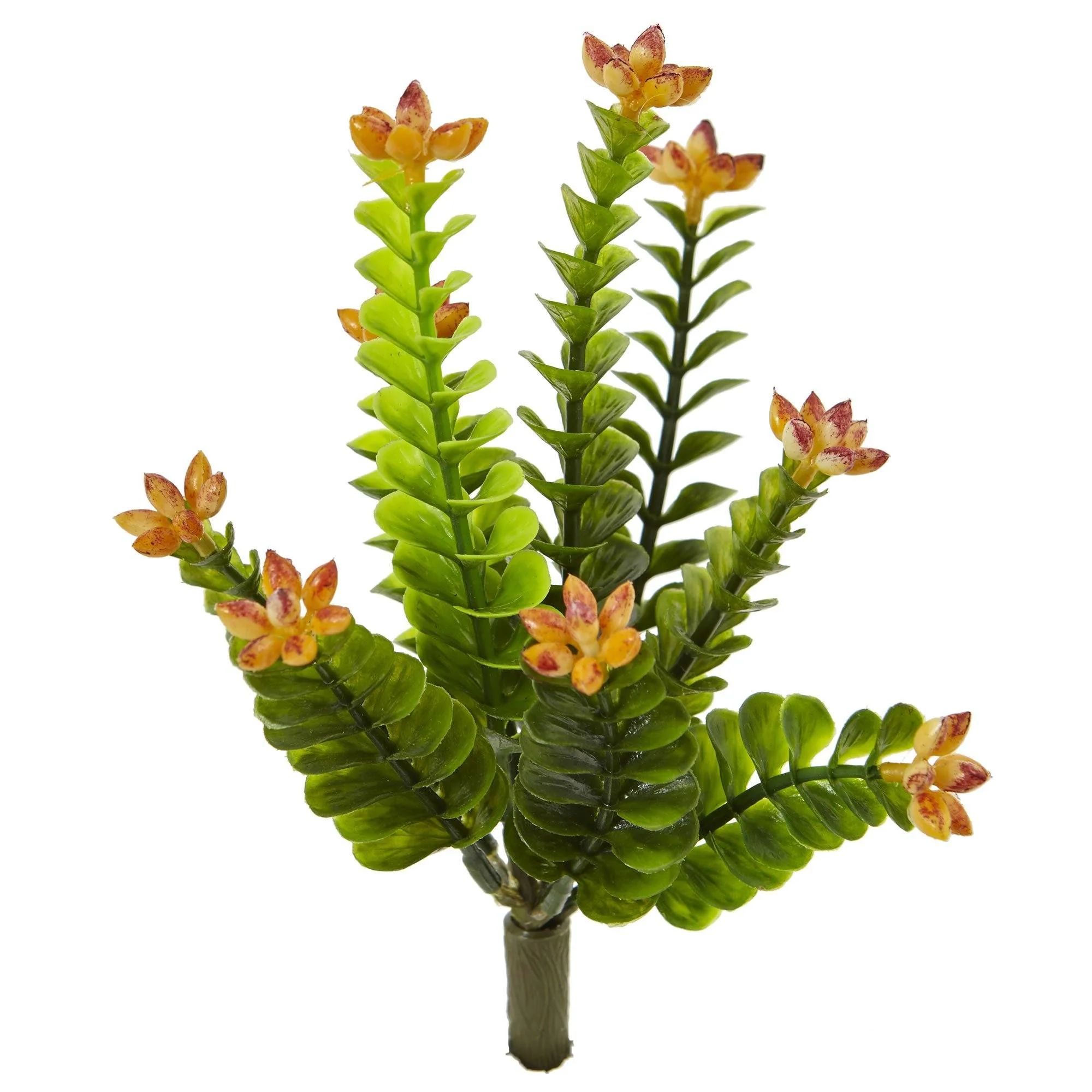 9” Flowering Sedum Artificial Plant (Set of 6) - Image 2