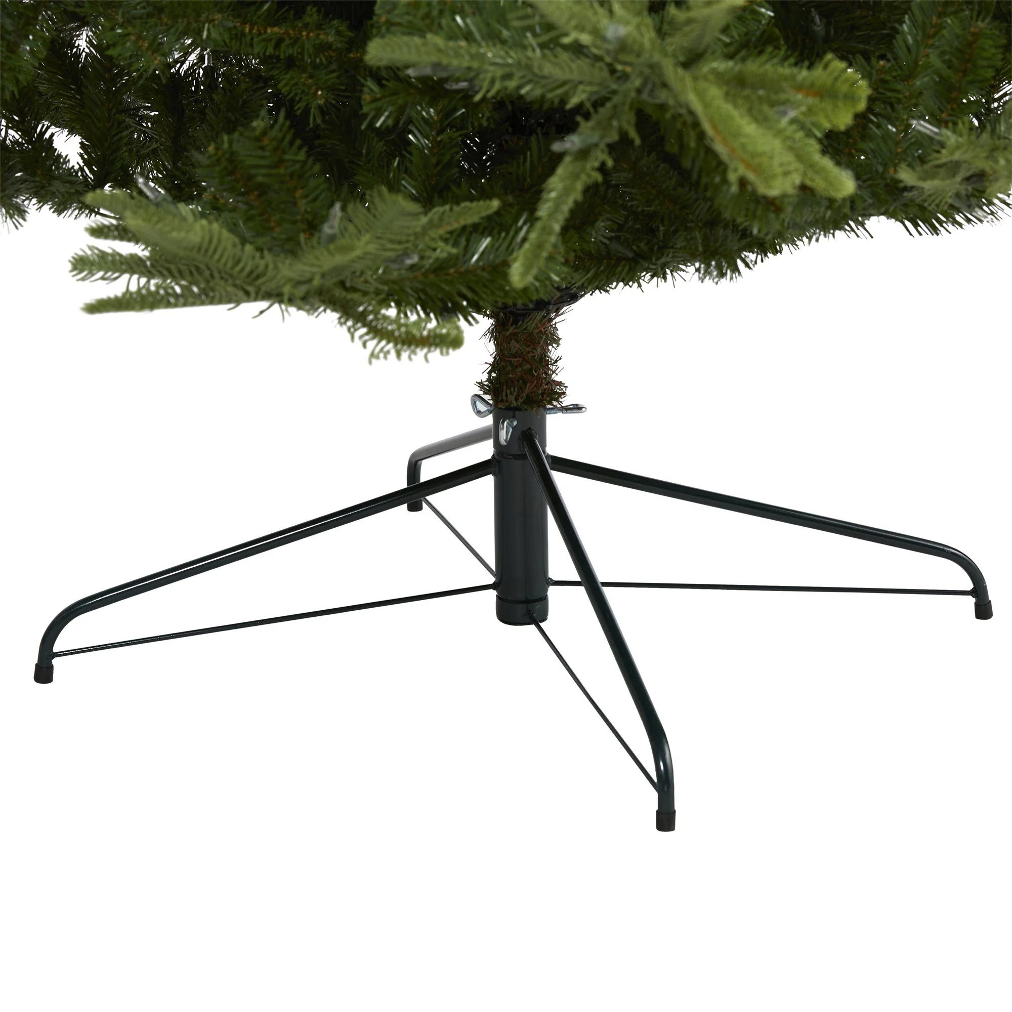 9’ Layered Washington Spruce Artificial Christmas Tree with 750 Clear LED Lights and 2055 Bendable Branches - Image 4