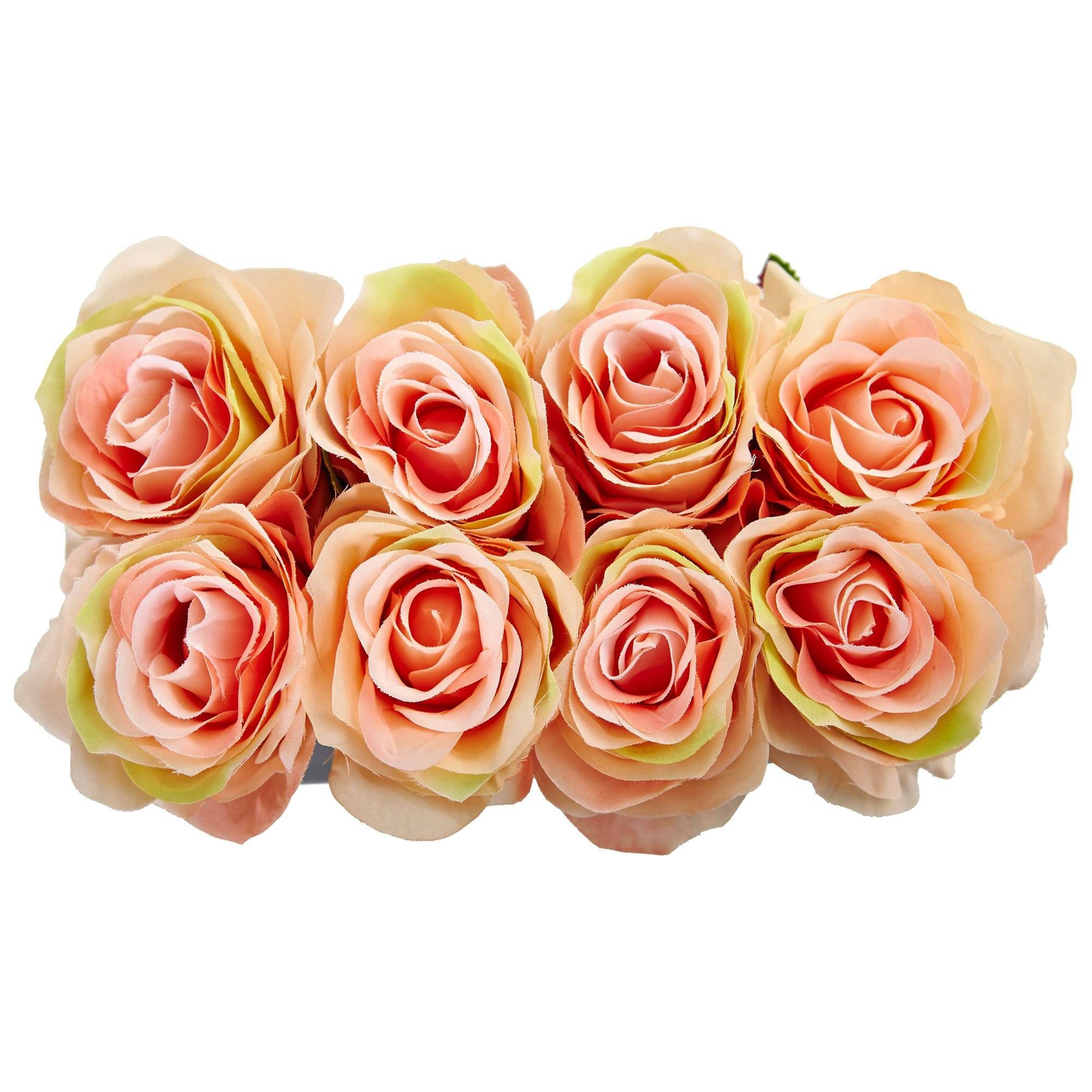 Roses Arrangement in Black Vase - Image 18