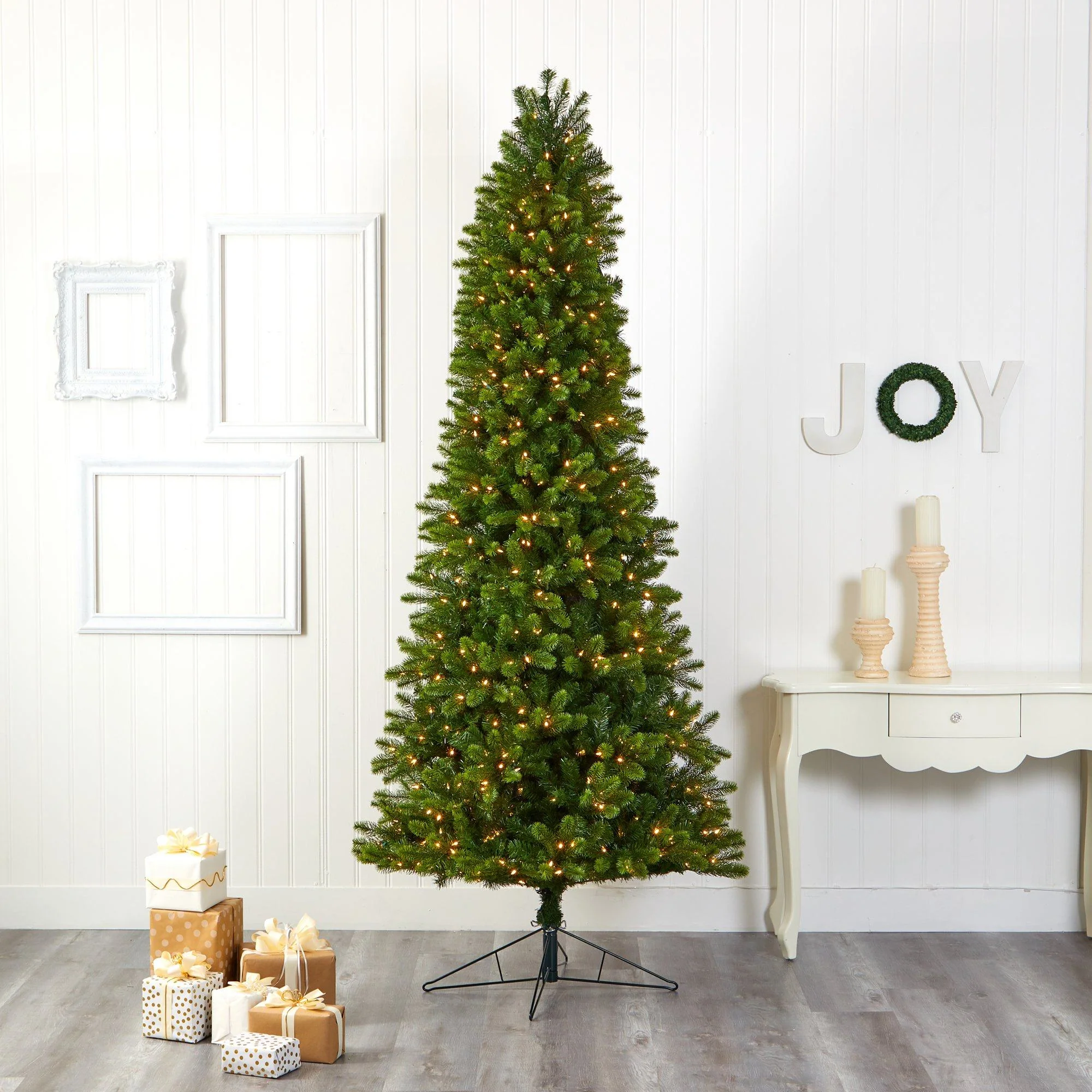 9' Slim Virginia Spruce Artificial Christmas Tree - Image 7