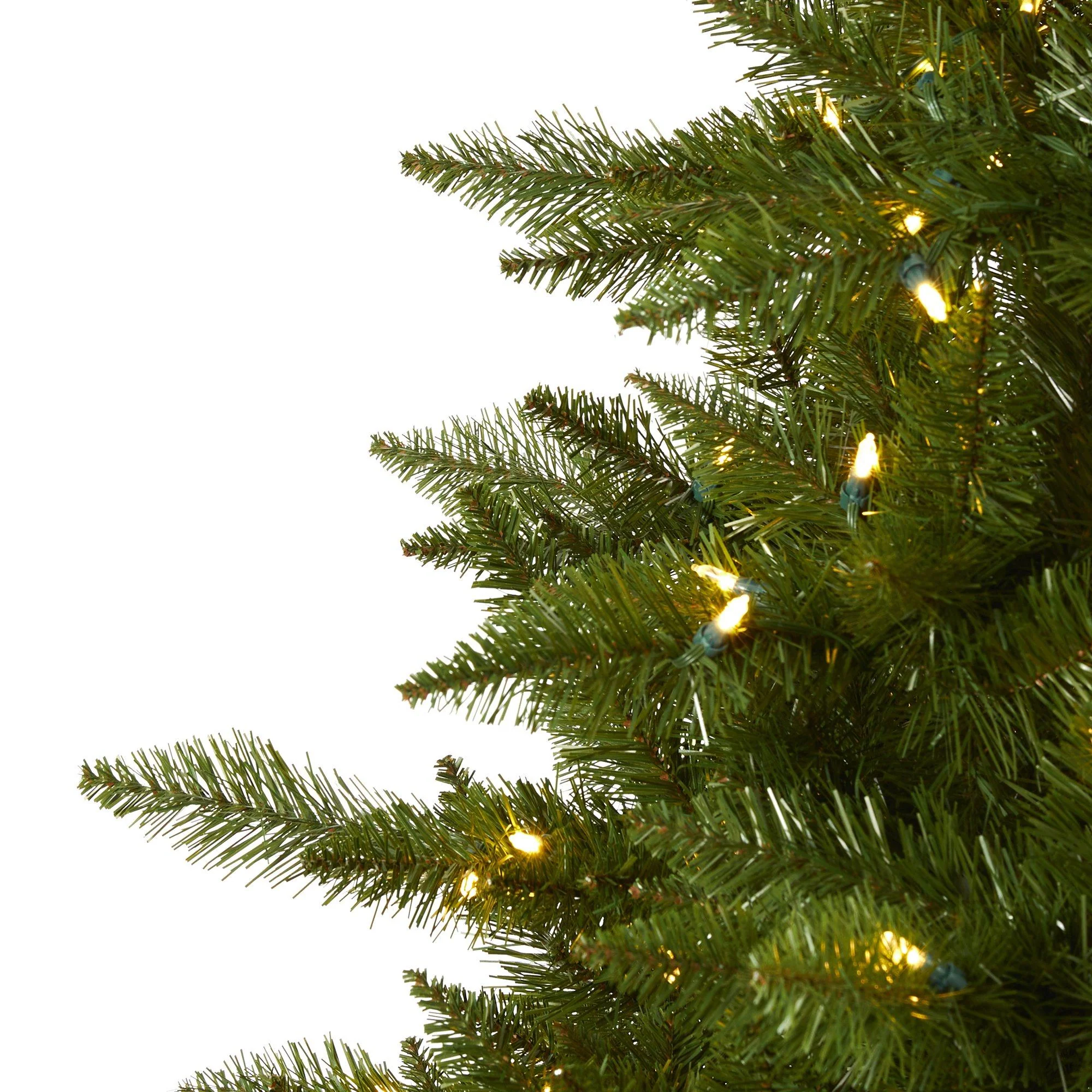 9' Vermont Spruce Artificial Christmas Tree with 850 Warm White (Multifunction) LED Lights with Instant Connect Technology and 1984 Bendable Branches - Image 3