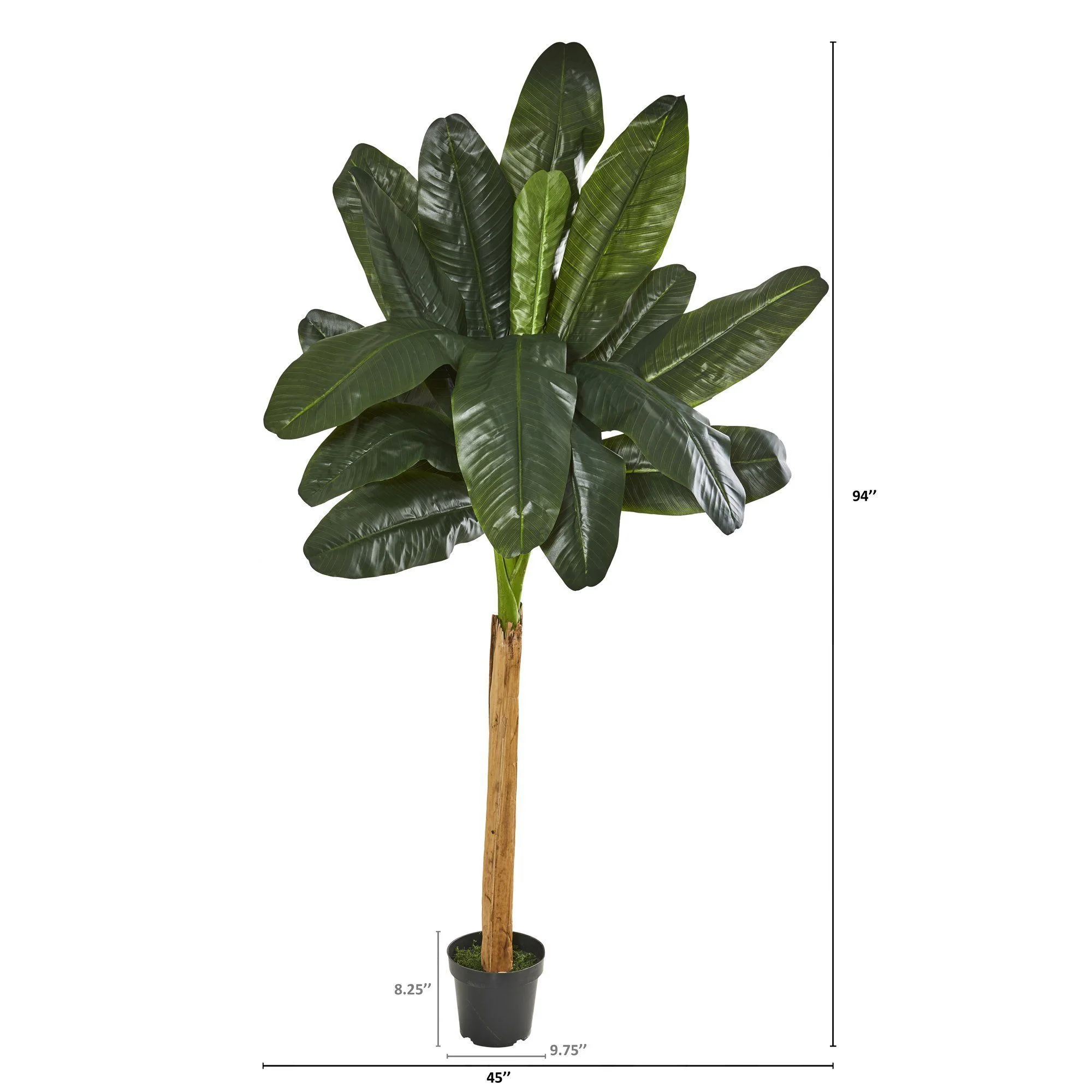 94” Banana Artificial Tree - Image 2