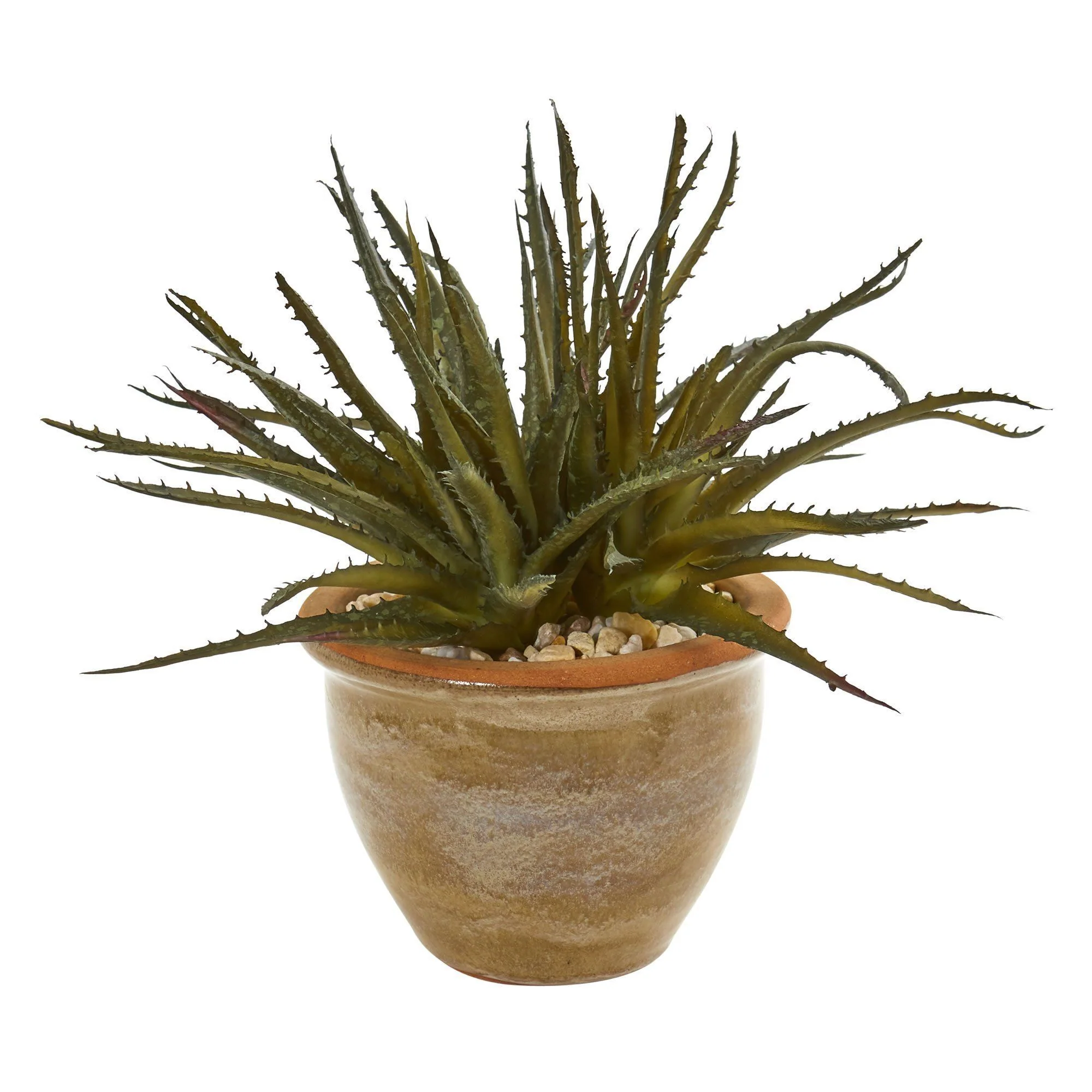 Aloe and Cactus Succulent Artificial Plant (Set of 2) - Image 3