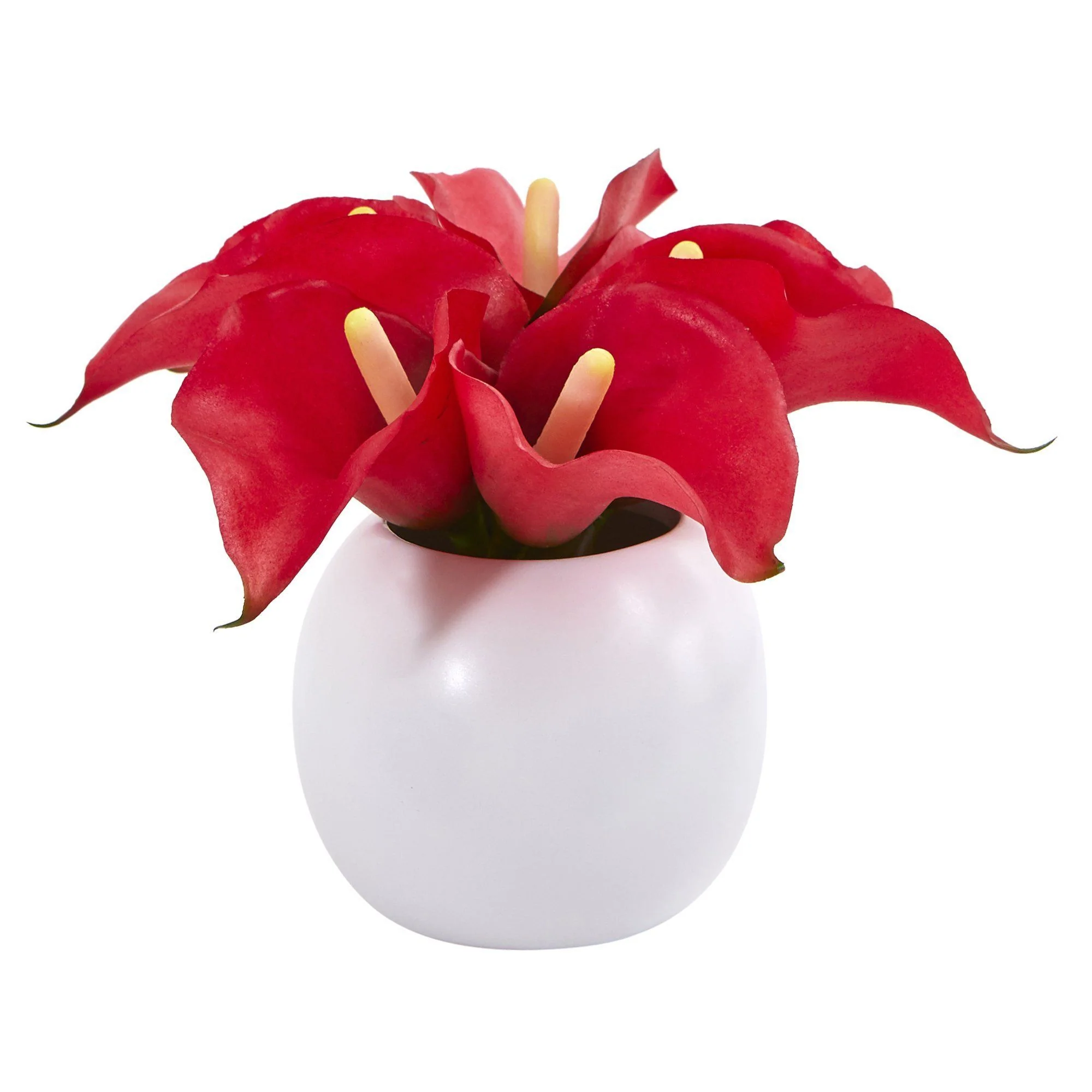 5” Calla Lily Artificial Arrangement in Vase (Set of 2) - Image 10