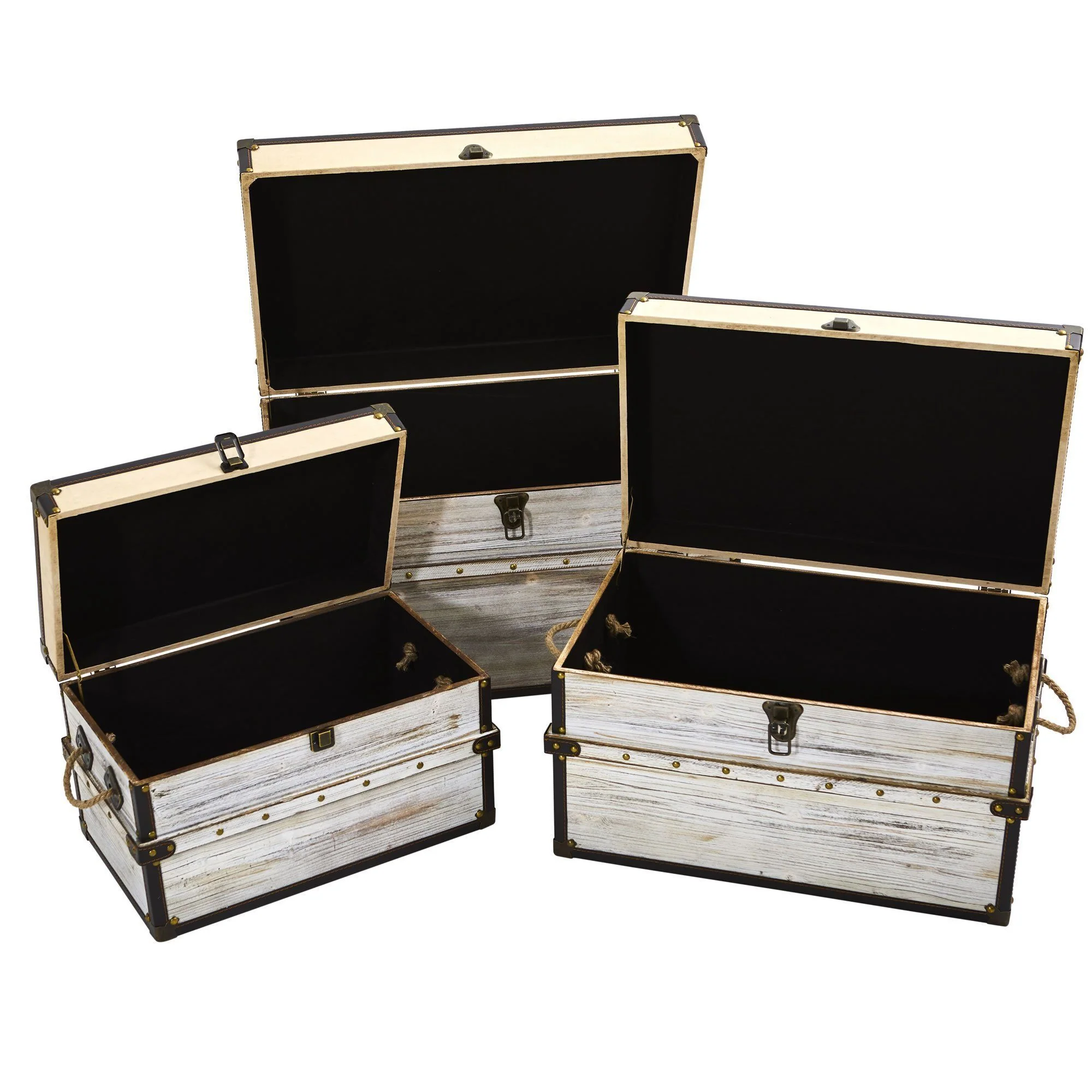 Classic Car Collection Trunk and Storage Boxes (Set of 3) - Image 4