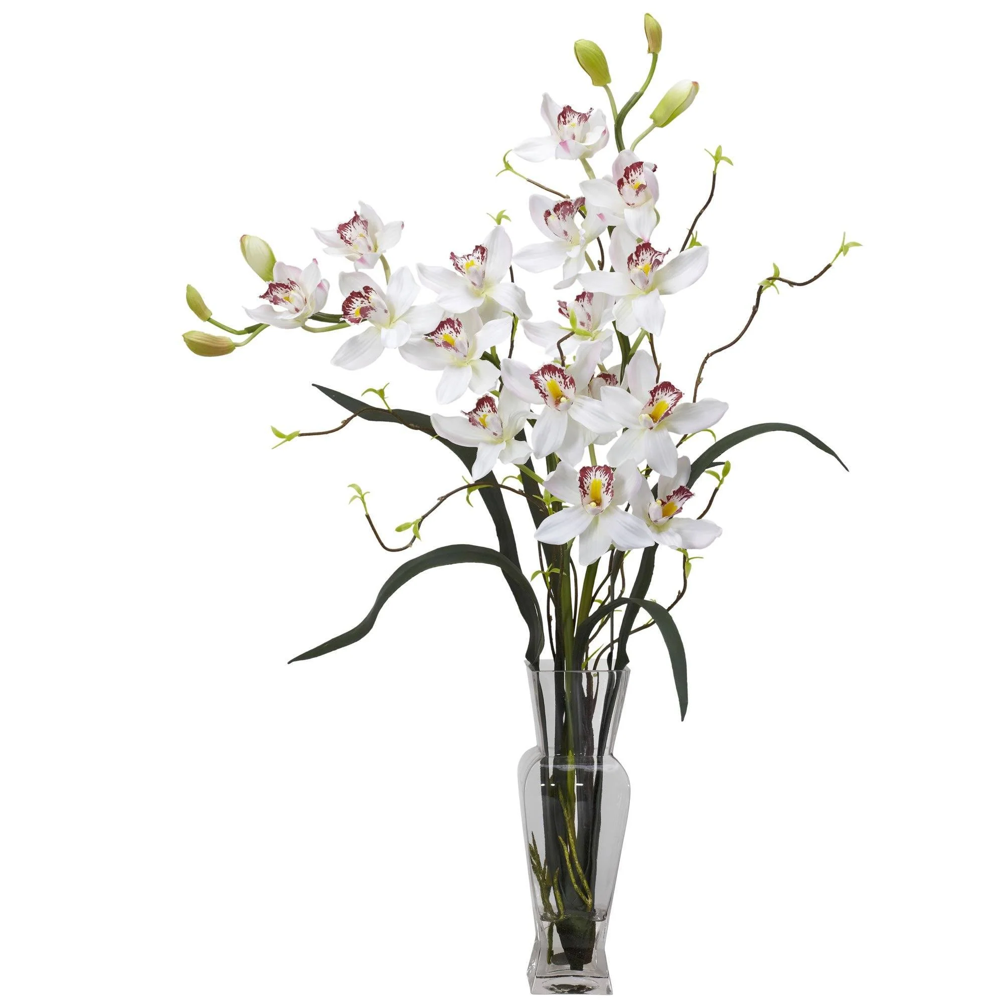 Cymbidium Silk Flower Arrangement - Image 2