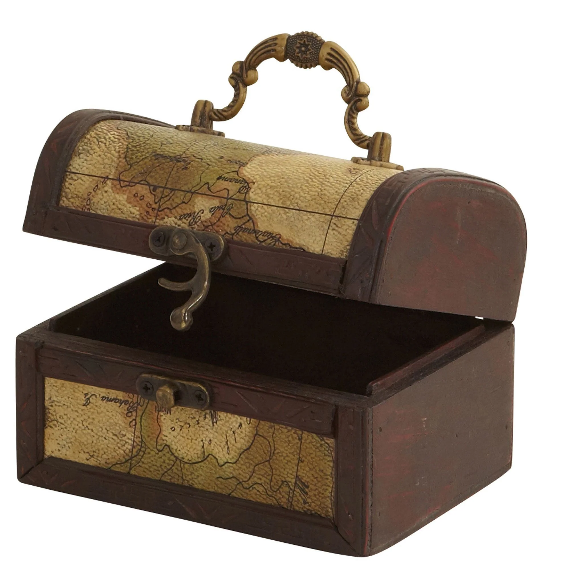 Decorative Chest w/Map (Set of 3) - Image 3
