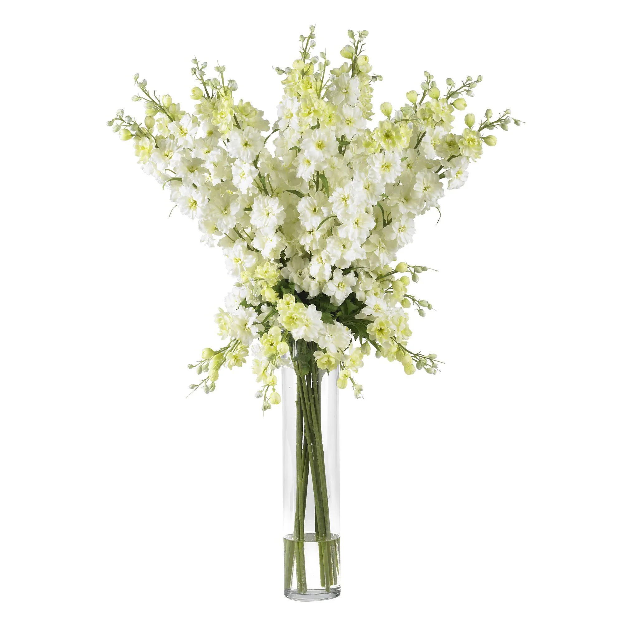 Delphinium Silk Flower Arrangement - Image 2
