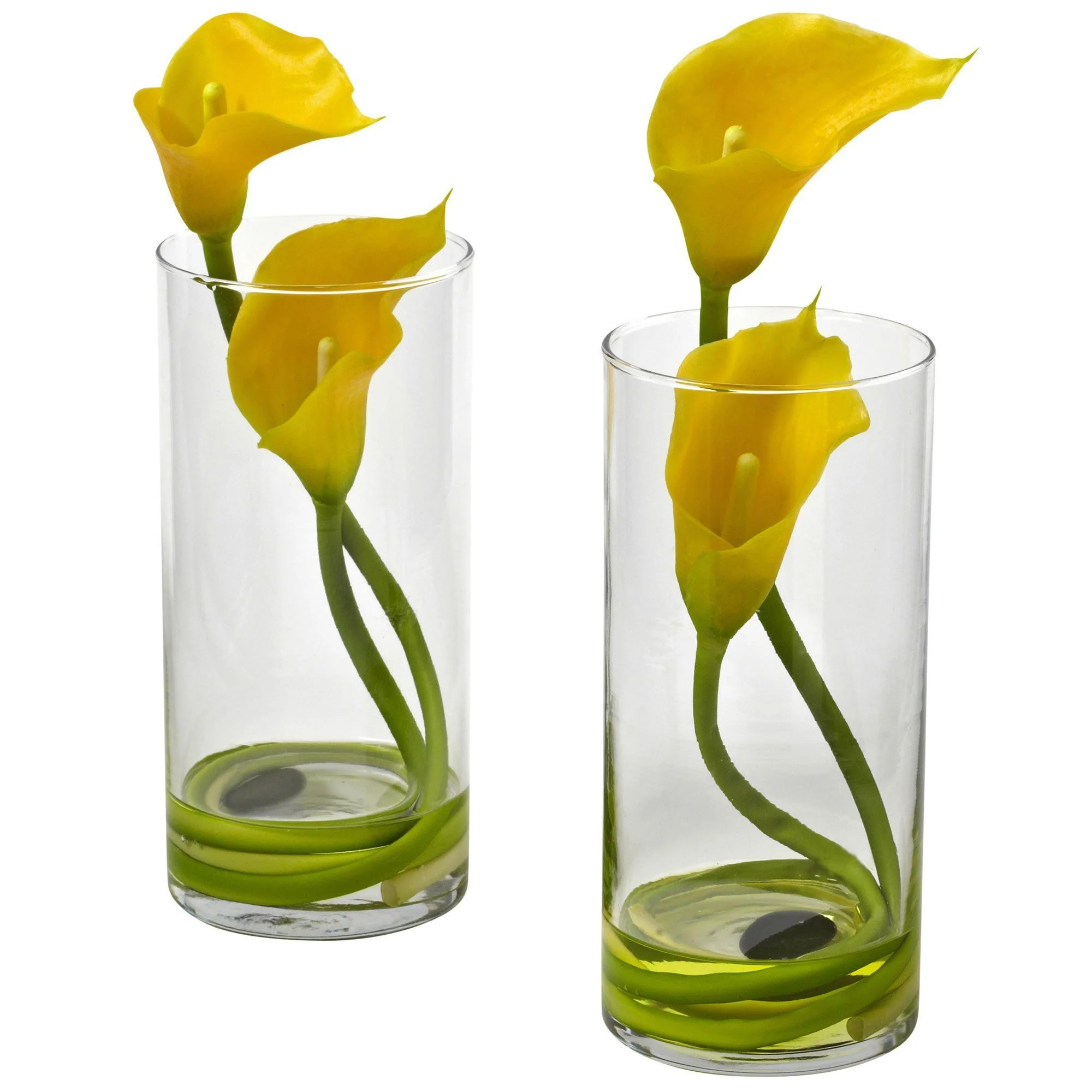 Double Calla Lily w/Cylinder (Set of 2) - Image 7