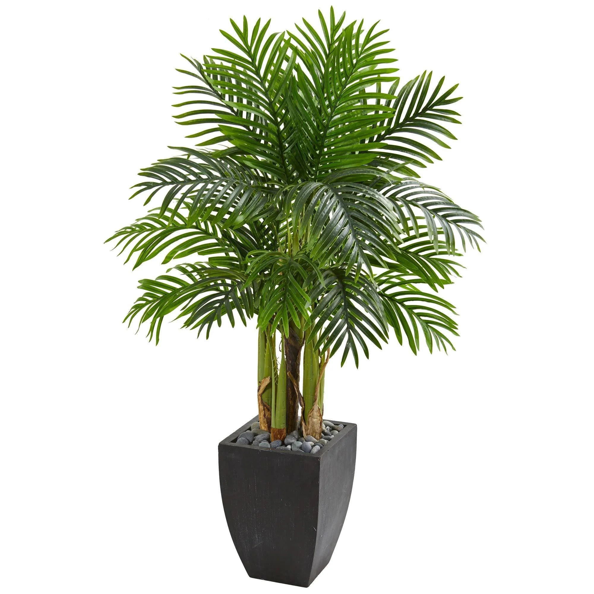Kentia Palm Artificial Tree in Black Planter - Image 5