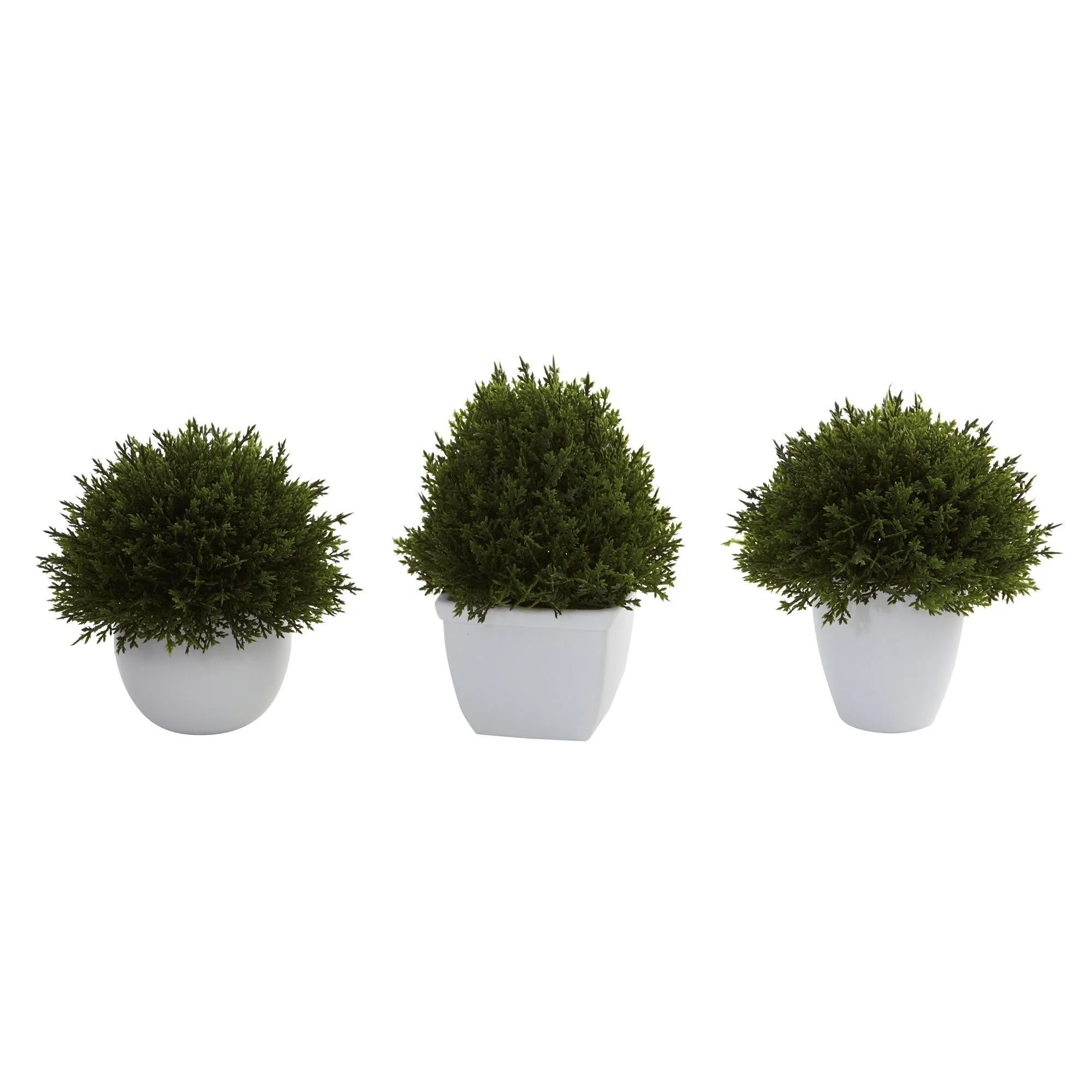 Mixed Cedar Topiary Collection (Set of 3) - Image 5