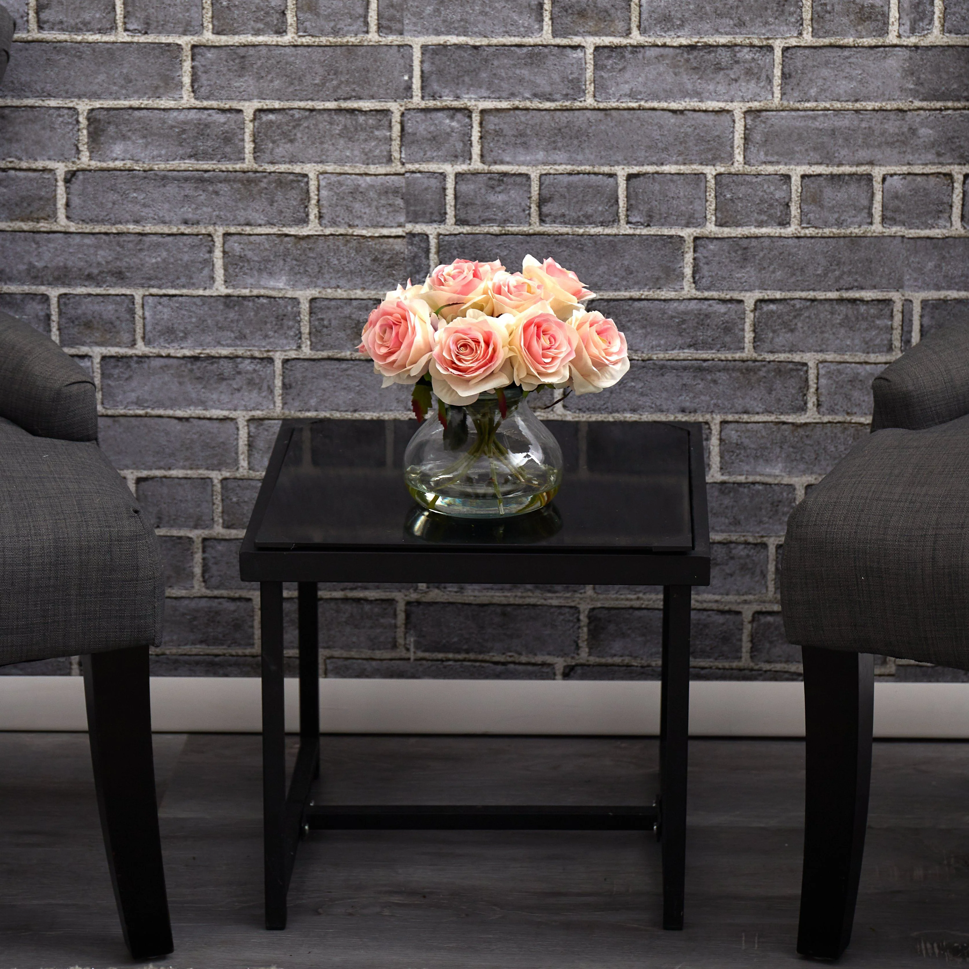 Rose Arrangement w/Vase - Image 17
