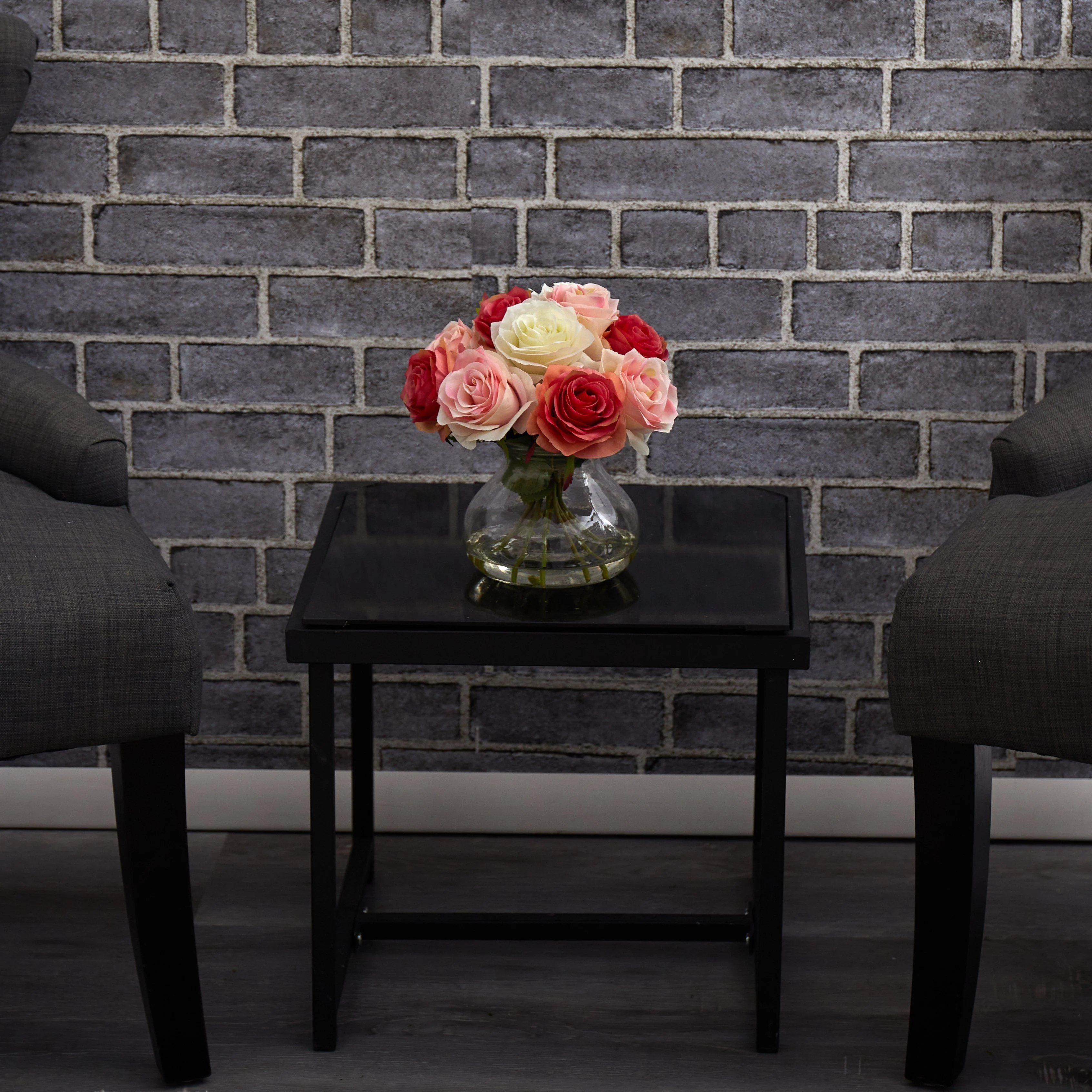 Rose Arrangement w/Vase - Image 18