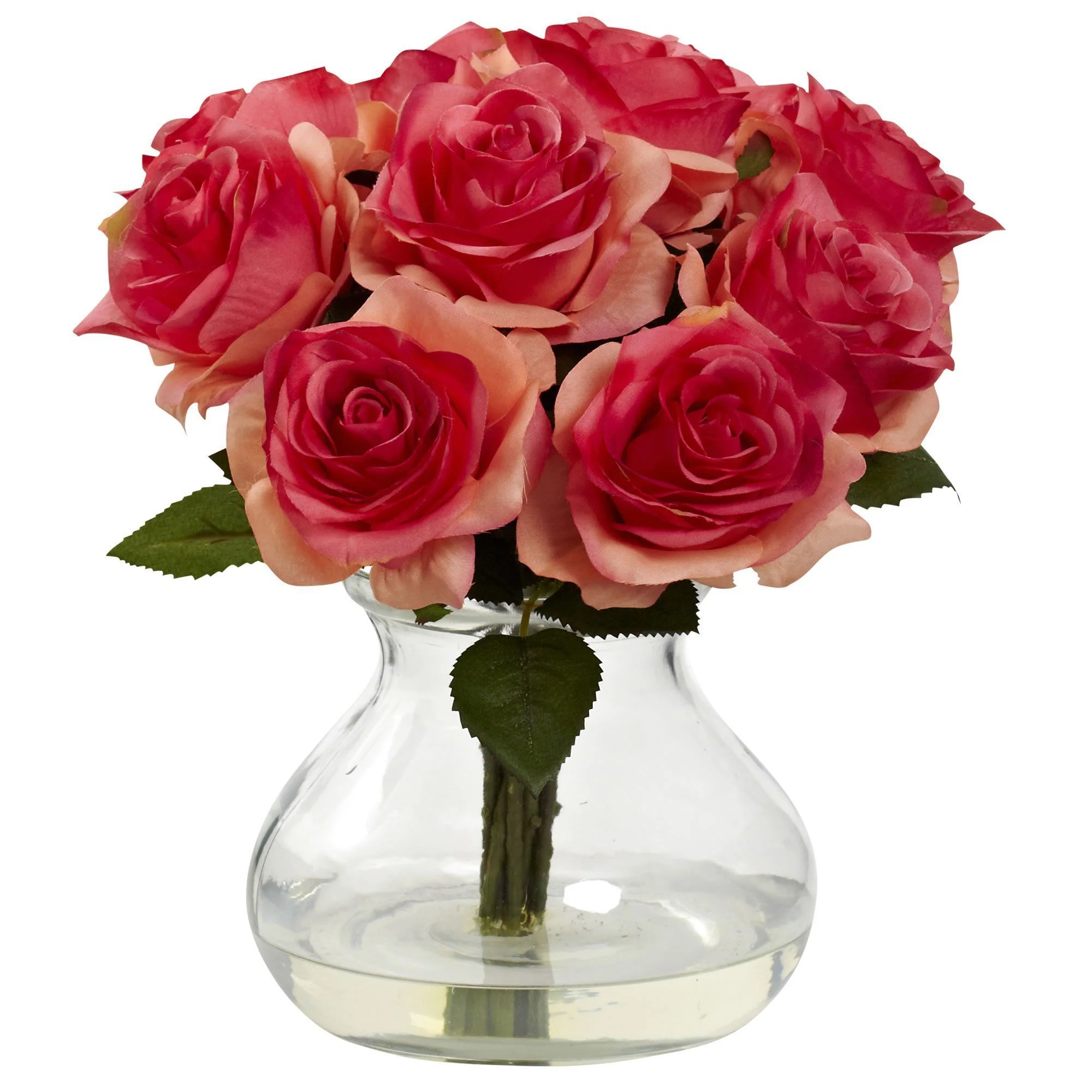 Rose Arrangement w/Vase - Image 4