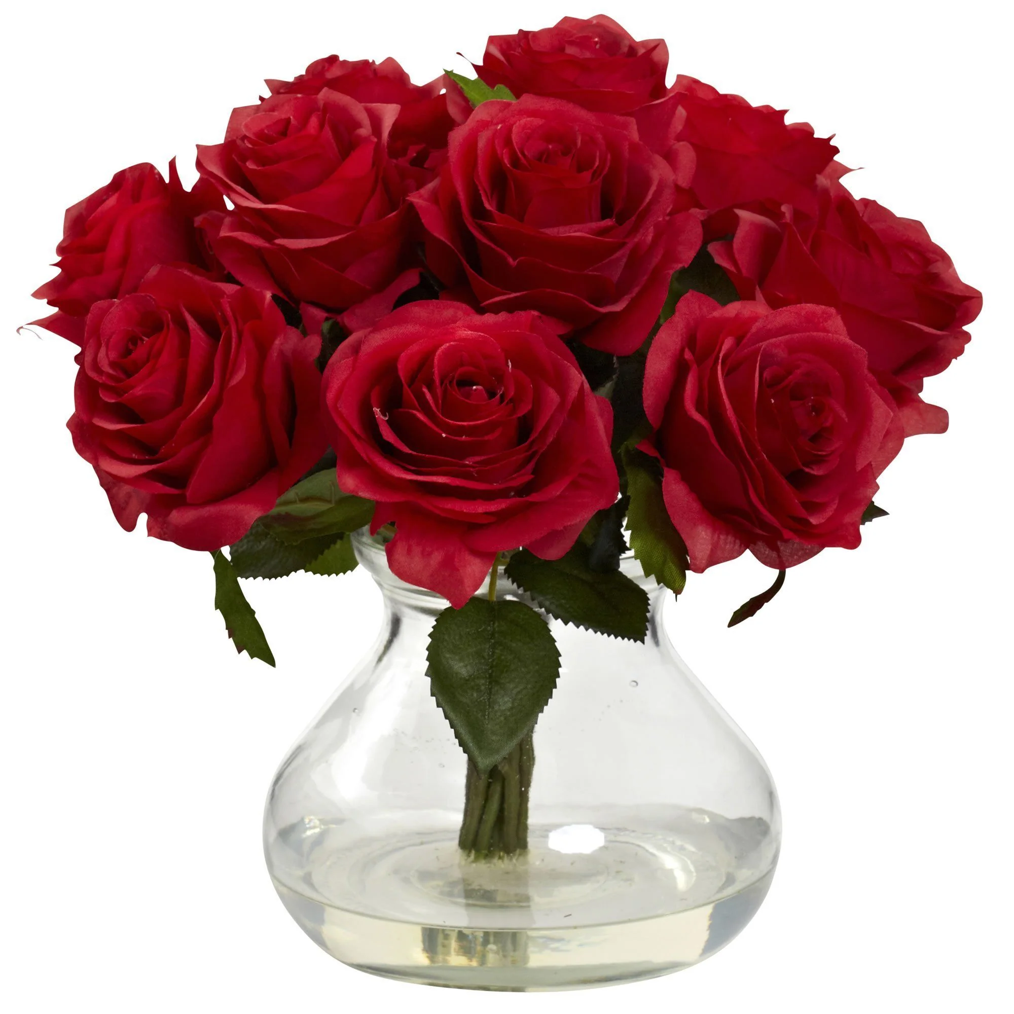 Rose Arrangement w/Vase - Image 8
