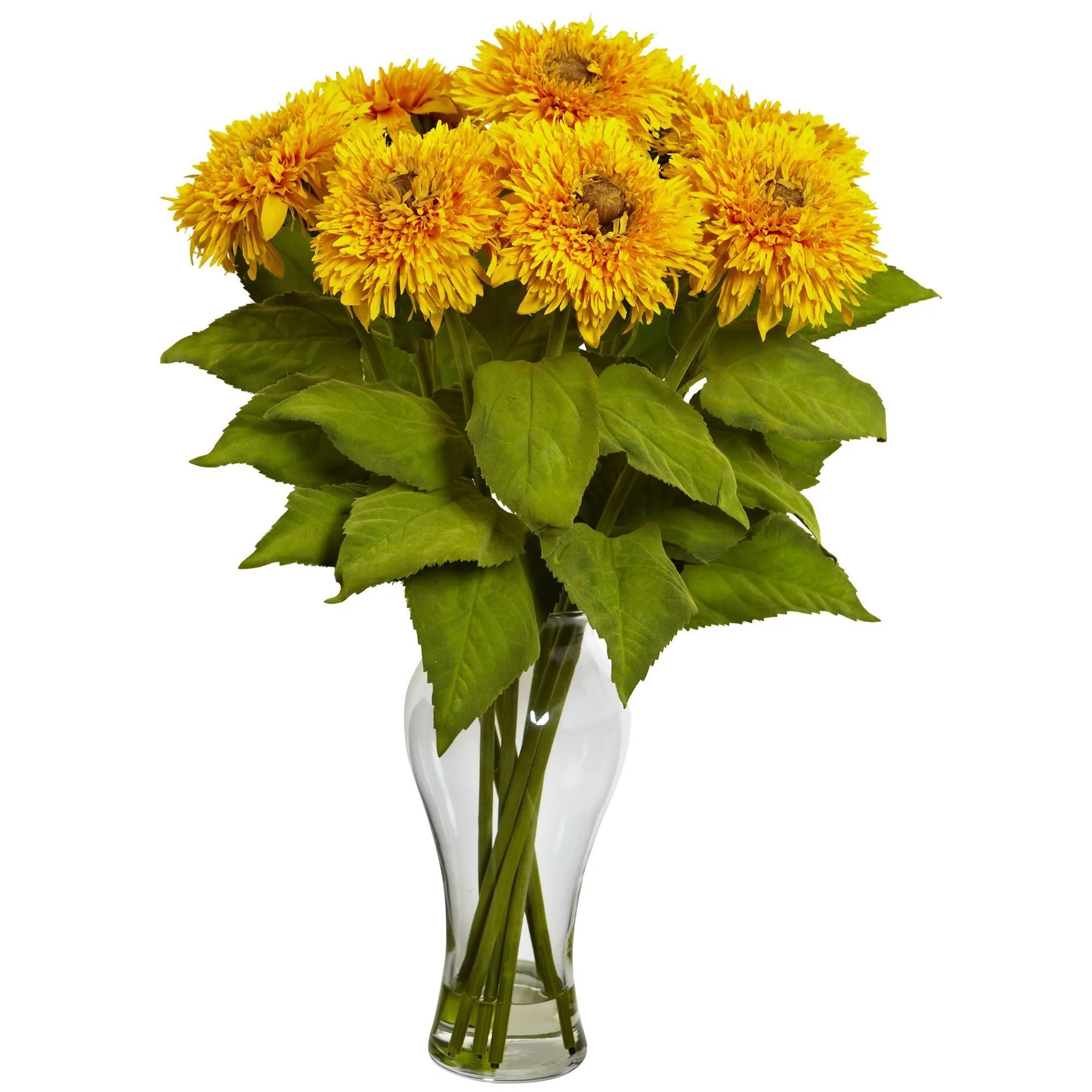 Sunflower Arrangement w/Vase - Image 4
